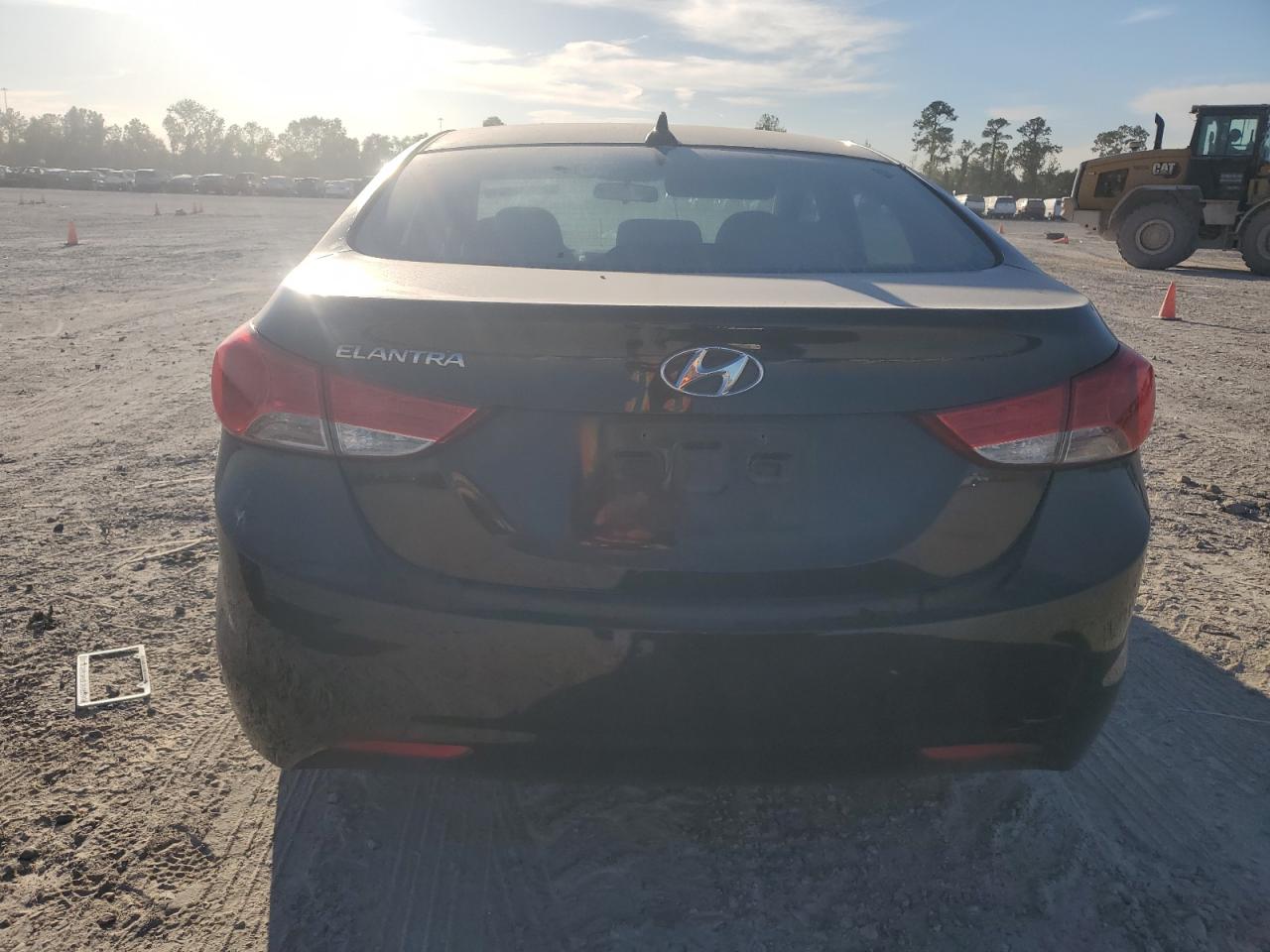 2012 Hyundai Elantra VIN 5NPDH4AE9CH098688 Copart auction photo, front end damage thumbnail 6