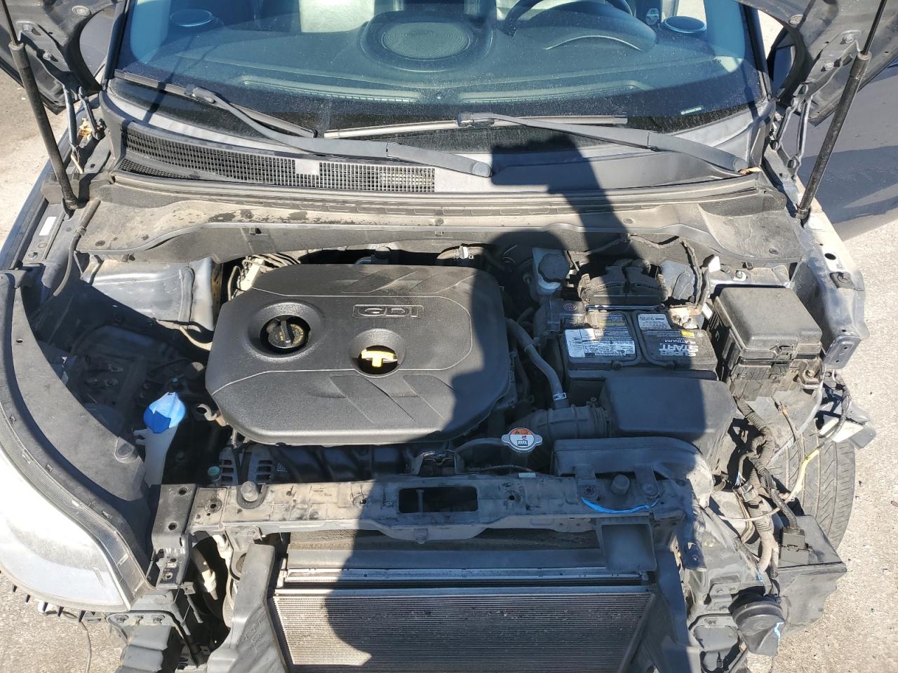 2016 KIA Soul VIN KNDJX3A5XG7288283 Copart auction photo, front end damage thumbnail 13