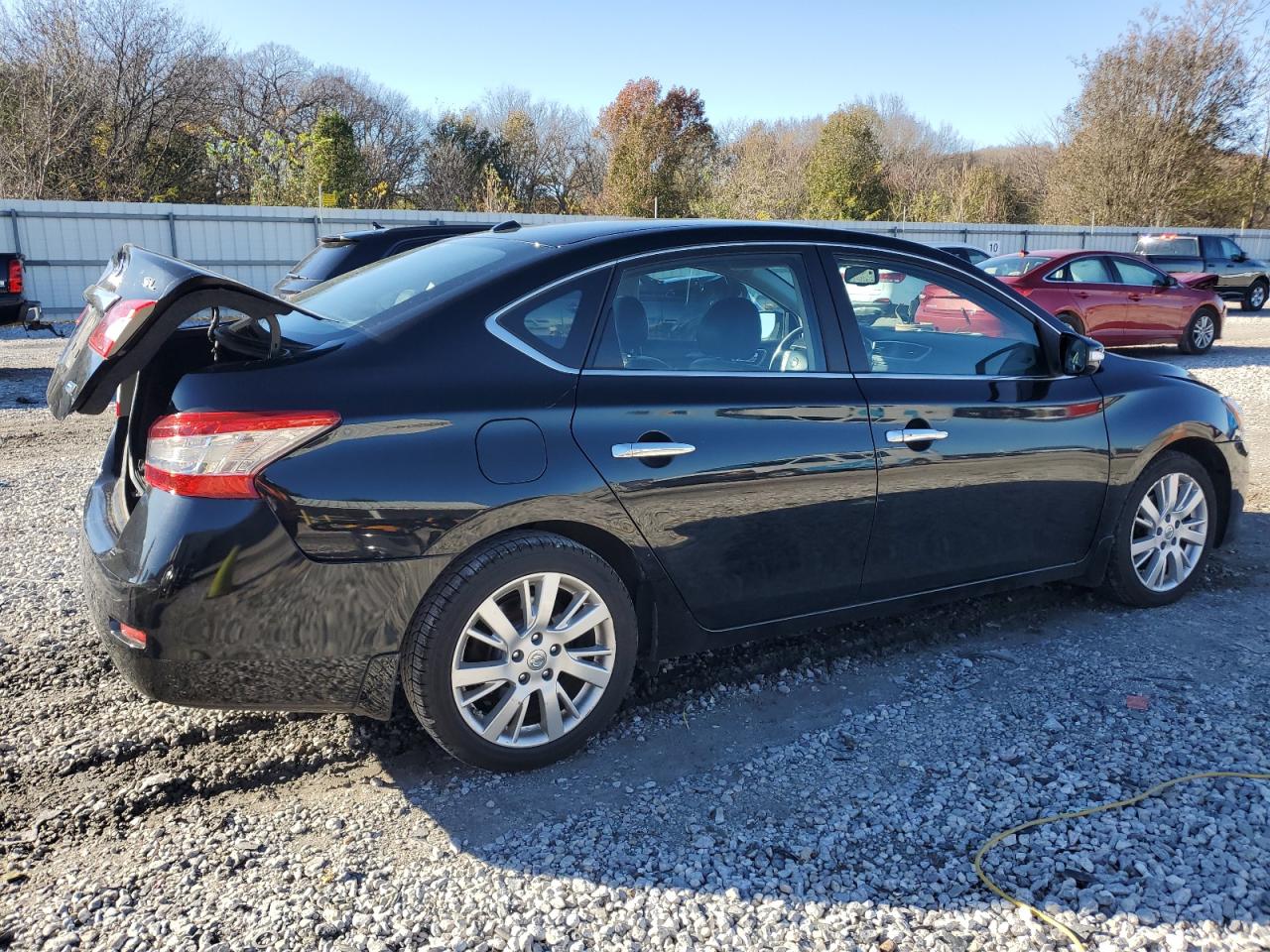 2013 Nissan Sentra VIN 3N1AB7AP0DL706206 Copart auction photo, rear end / minor dent/scratches damage thumbnail 3