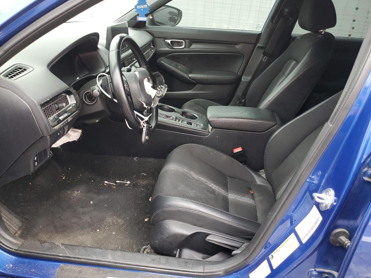 2022 Honda Civic VIN 2HGFE2F52NH510851 Copart auction photo, front end / rear end damage thumbnail 7