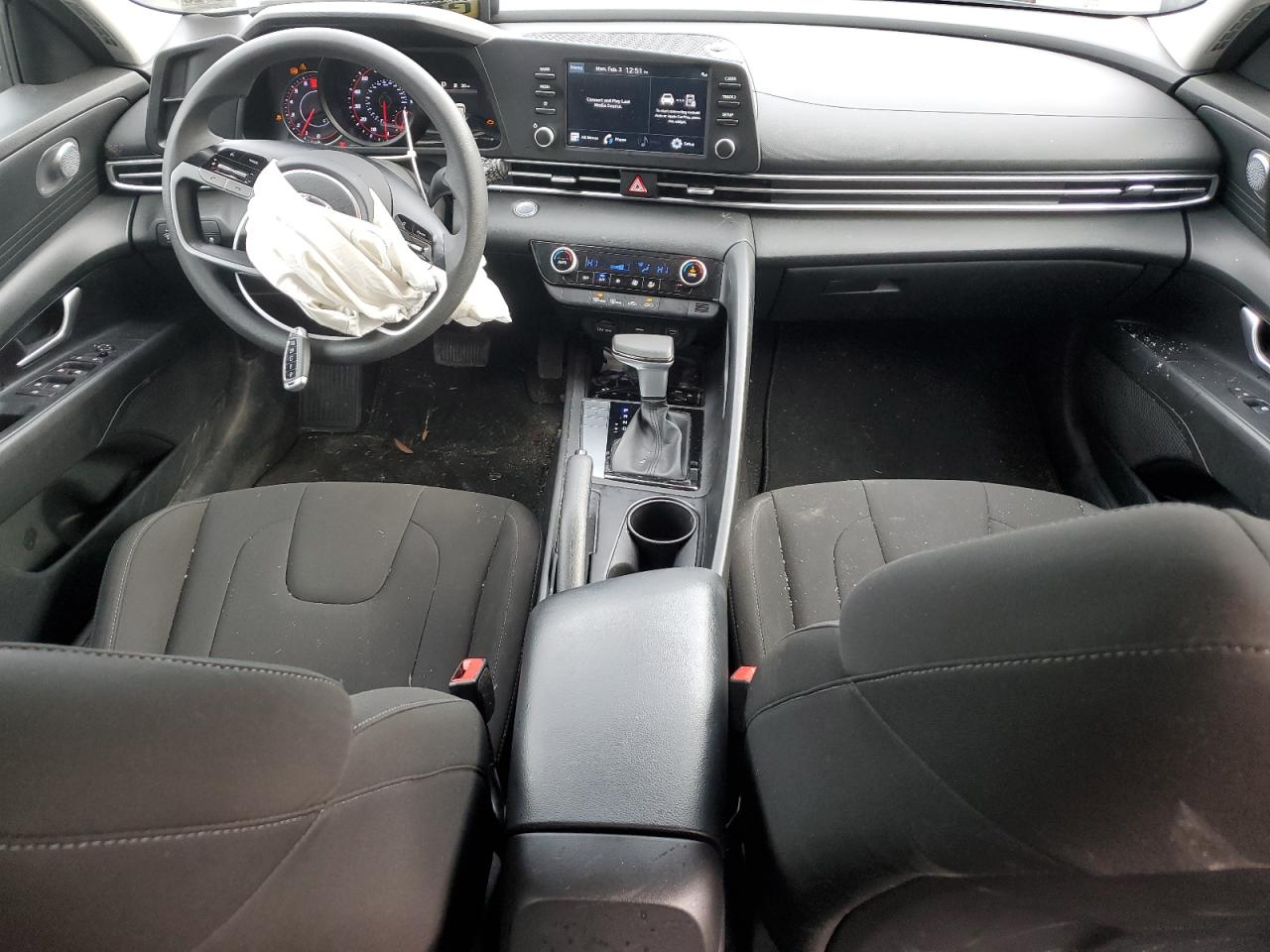 2021 Hyundai Elantra VIN KMHLM4AG0MU066014 Copart auction photo, front end damage thumbnail 8
