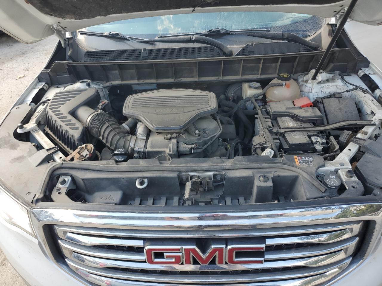 2018 GMC Acadia VIN 1GKKNNLSXJZ100760 Copart auction photo, rear end damage thumbnail 13