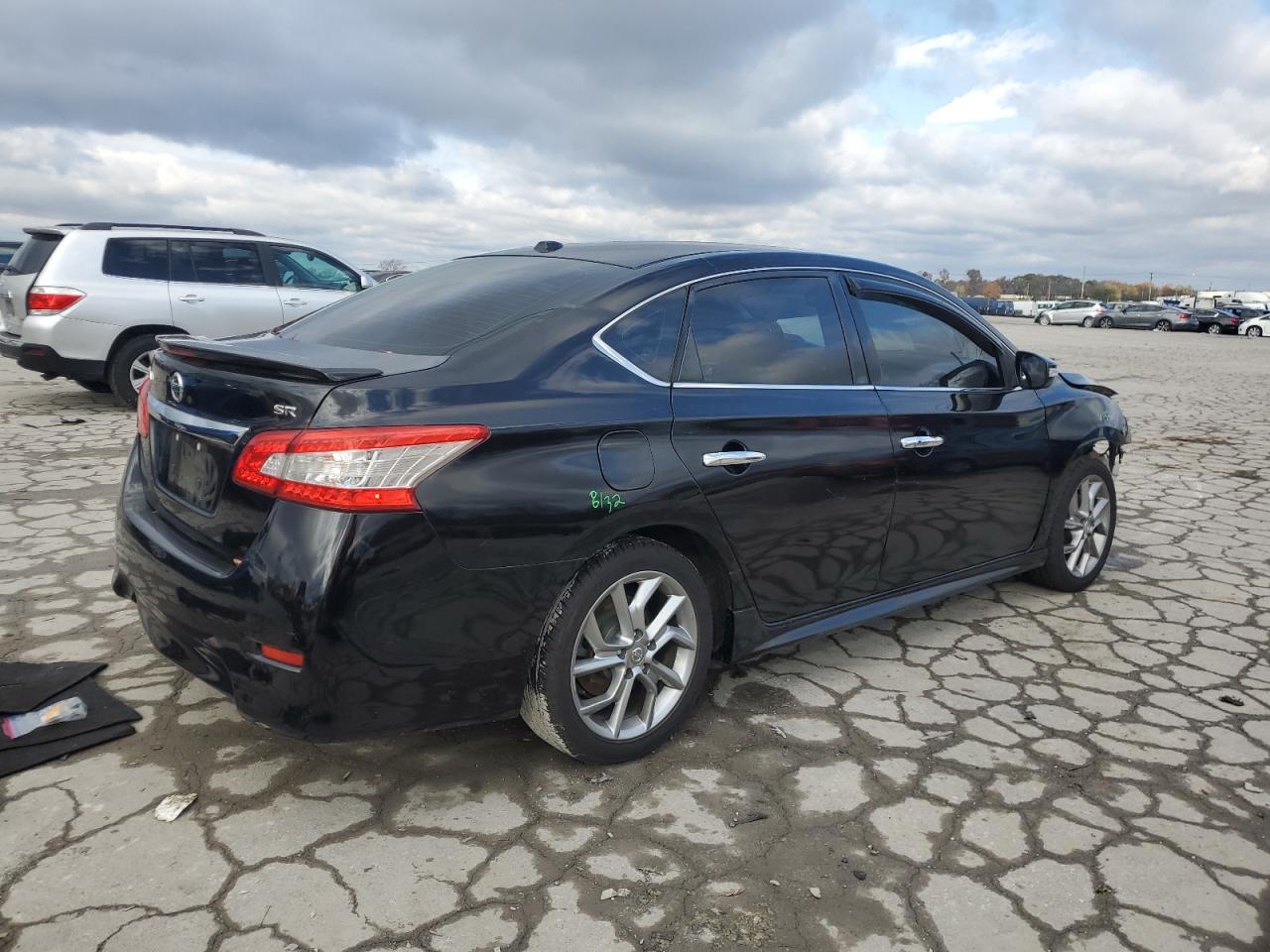 2015 Nissan Sentra VIN 3N1AB7AP9FY300544 Copart auction photo, front end damage thumbnail 3