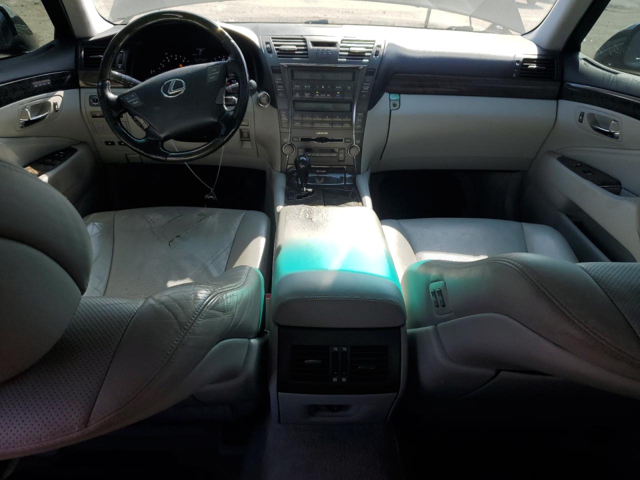 2007 Lexus LS VIN JTHBL46F875015361 Copart auction photo, all over / undercarriage damage thumbnail 8