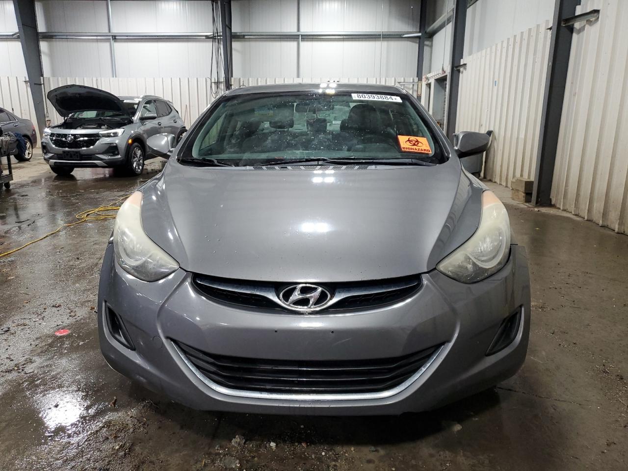 2012 Hyundai Elantra VIN 5NPDH4AE9CH127252 Copart auction photo, front end damage thumbnail 5