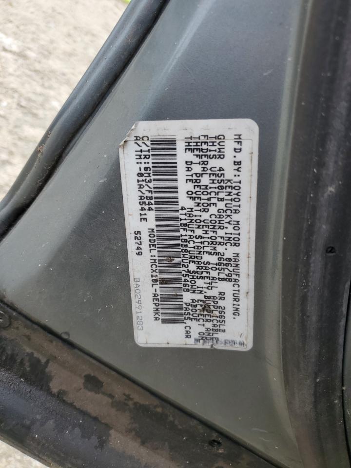 1998 Toyota Avalon VIN 4T1BF18B8WU275468 Copart auction photo, front end / rear end damage thumbnail 13