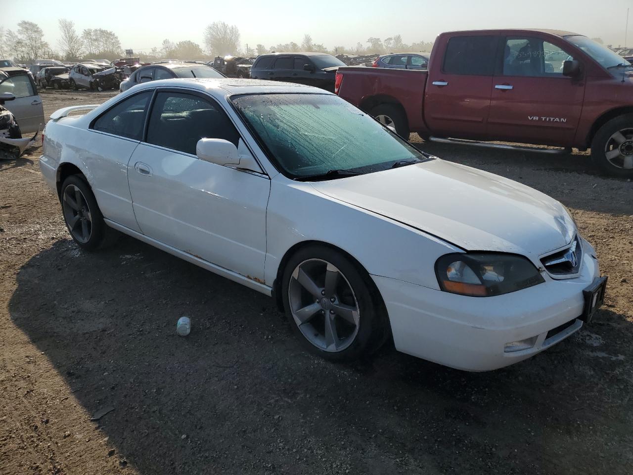 2003 Acura CL VIN 19UYA42773A003303 Copart auction photo, front end damage thumbnail 4
