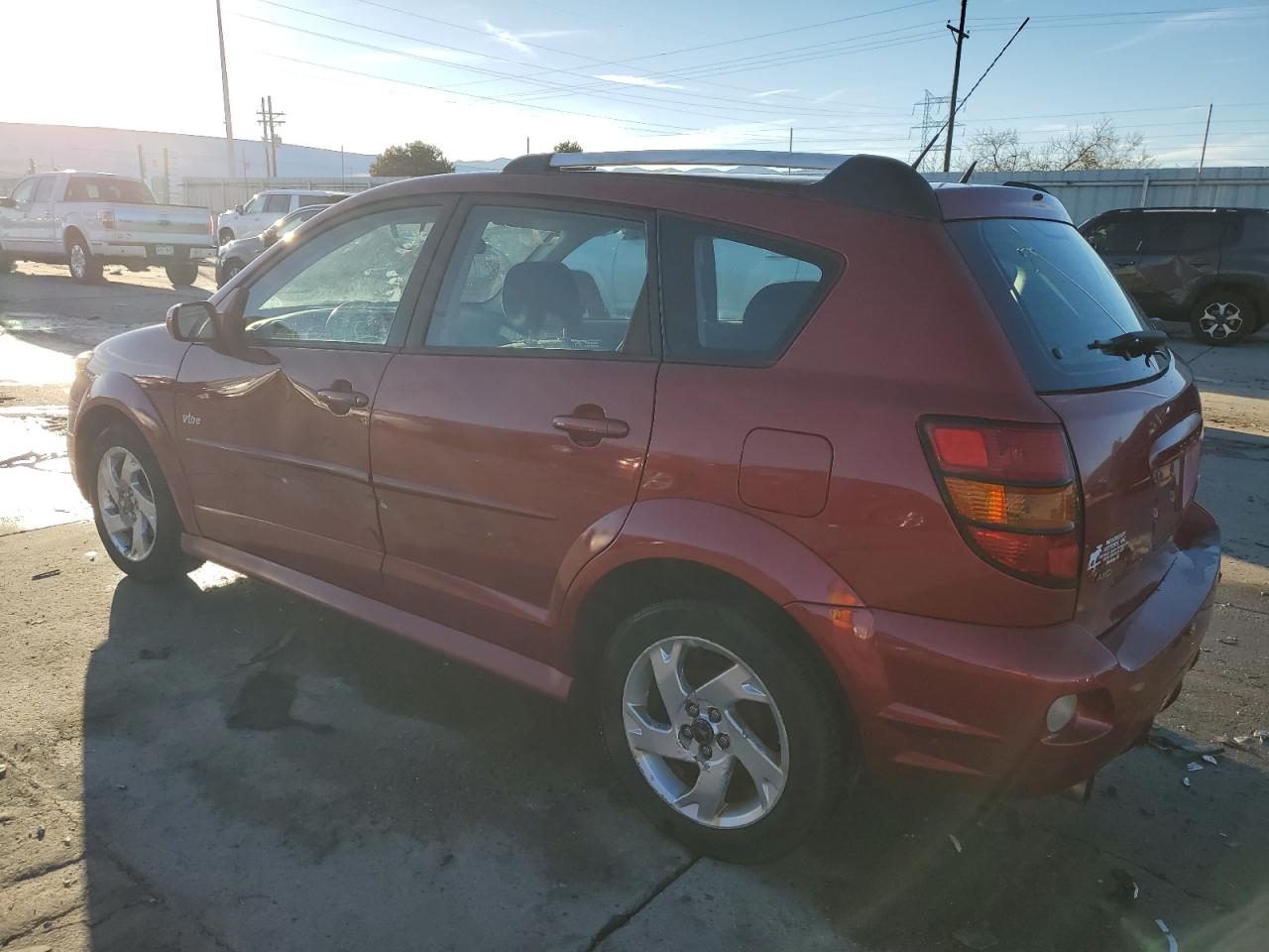 2006 Pontiac Vibe VIN 5Y2SM65806Z420067 Copart auction photo, side / rear end damage thumbnail 2