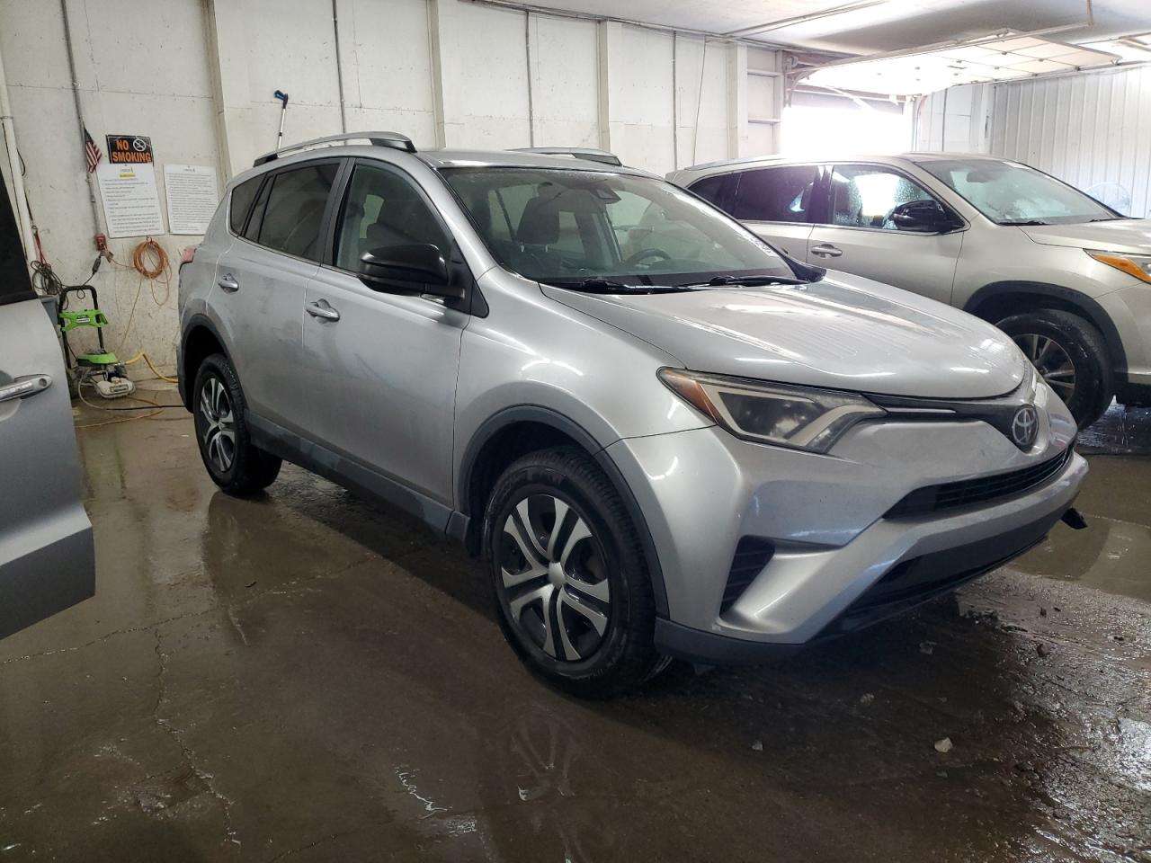 2017 Toyota RAV 4 VIN 2T3ZFREV2HW377922 Copart auction photo, rear end / front end damage thumbnail 4