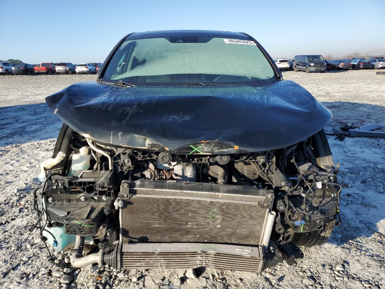 2018 Honda CR-V VIN 7FARW1H54JE014258 Copart auction photo, front end / stripped damage thumbnail 5