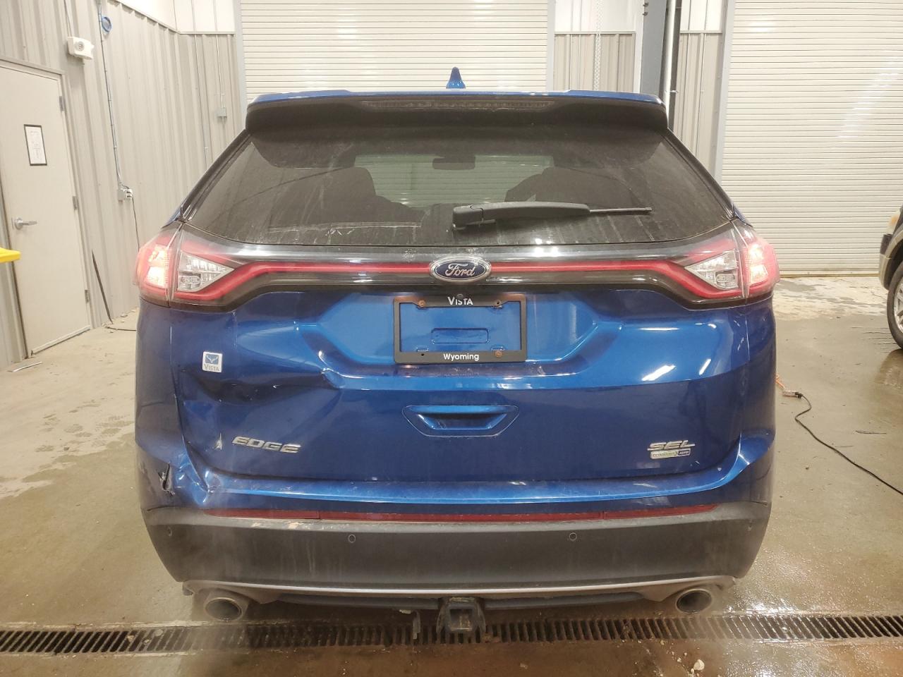 2018 Ford Edge VIN 2FMPK4J91JBB52426 Copart auction photo, all over damage thumbnail 6