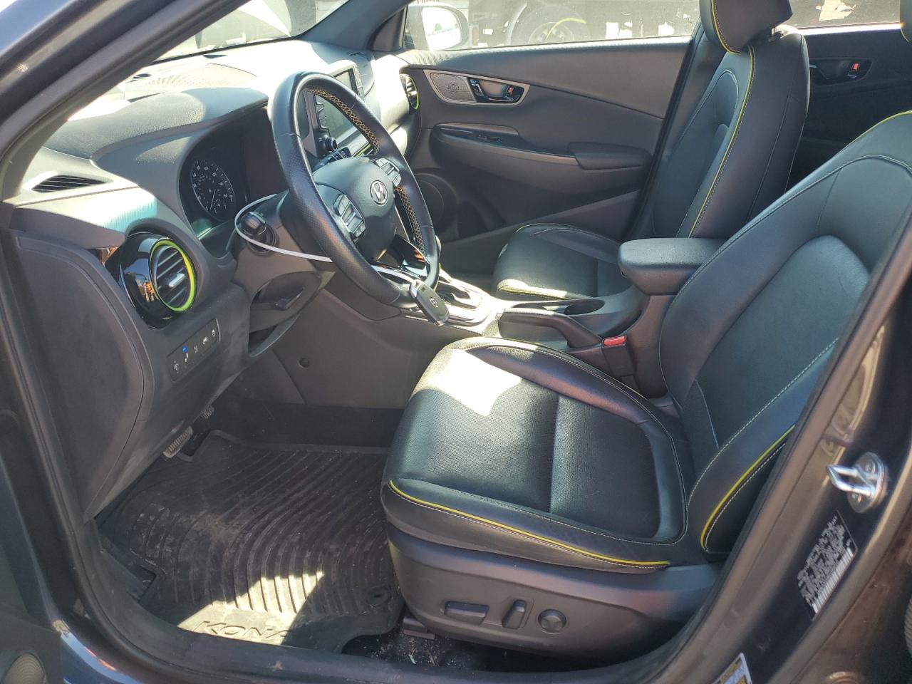 2019 Hyundai Kona VIN KM8K53A59KU356010 Copart auction photo, rear end damage thumbnail 7