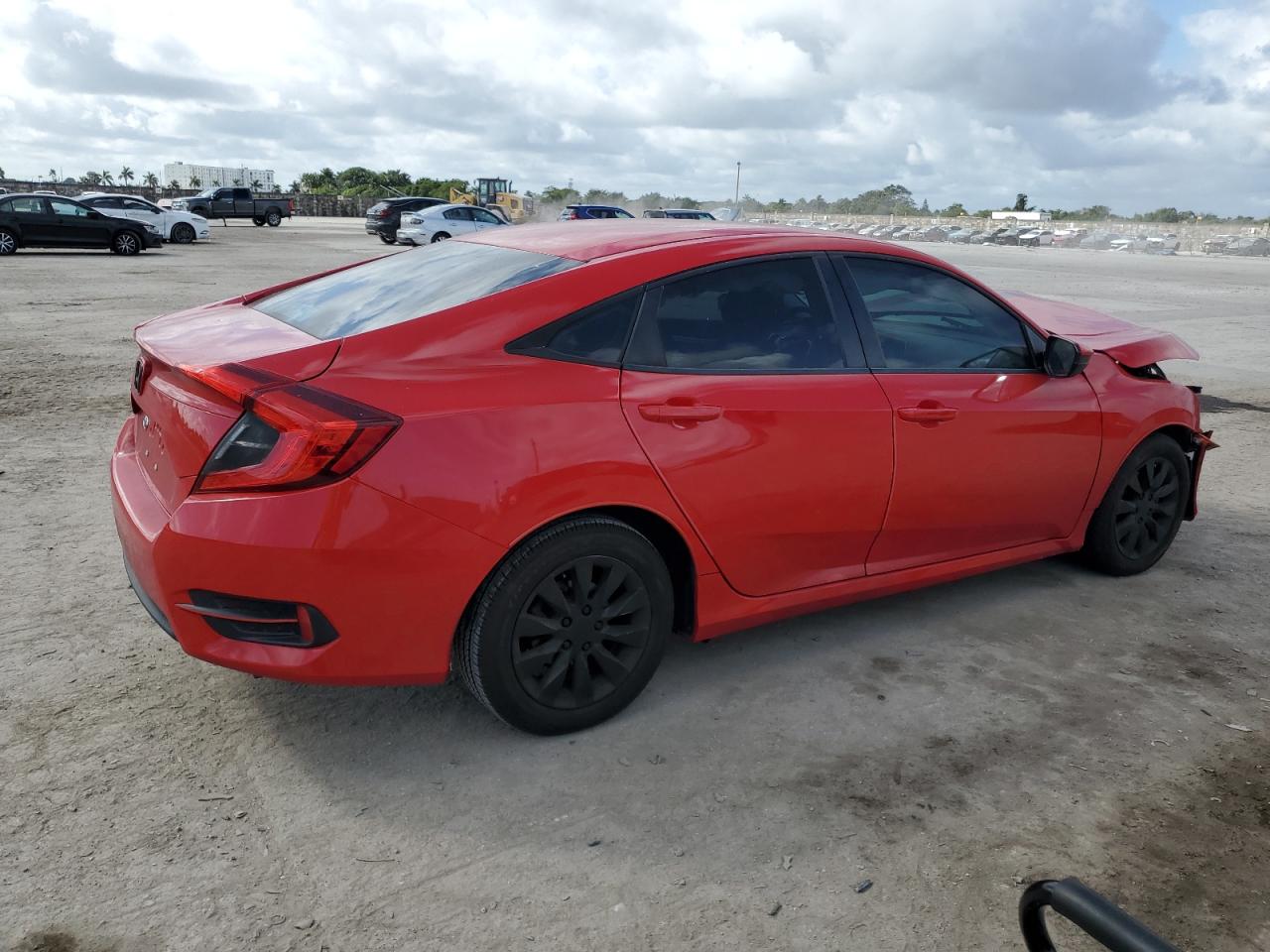 2017 Honda Civic VIN 2HGFC2F53HH504874 Copart auction photo, front end damage thumbnail 3