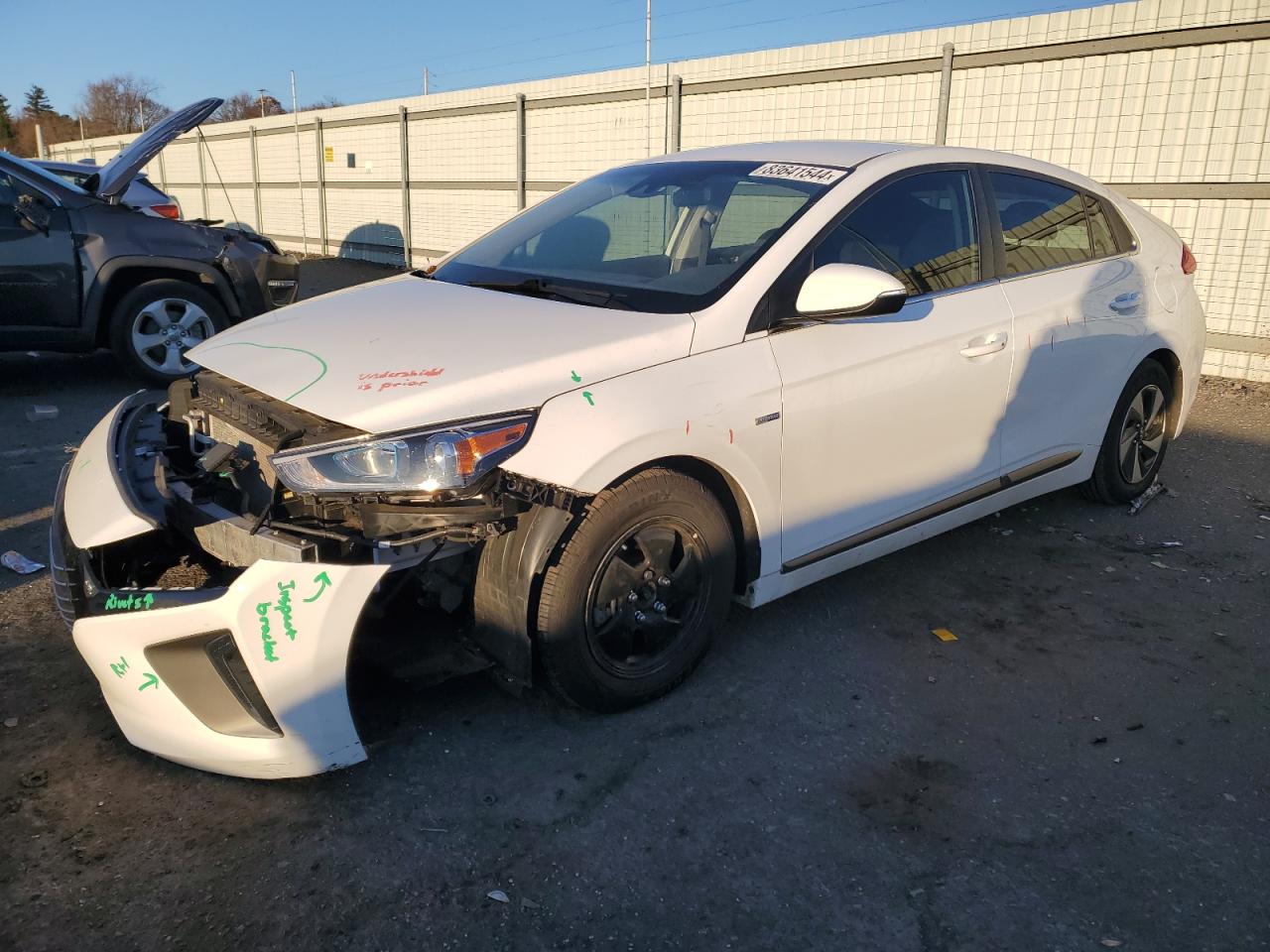 2019 Hyundai IONIQ VIN KMHC75LC1KU134244