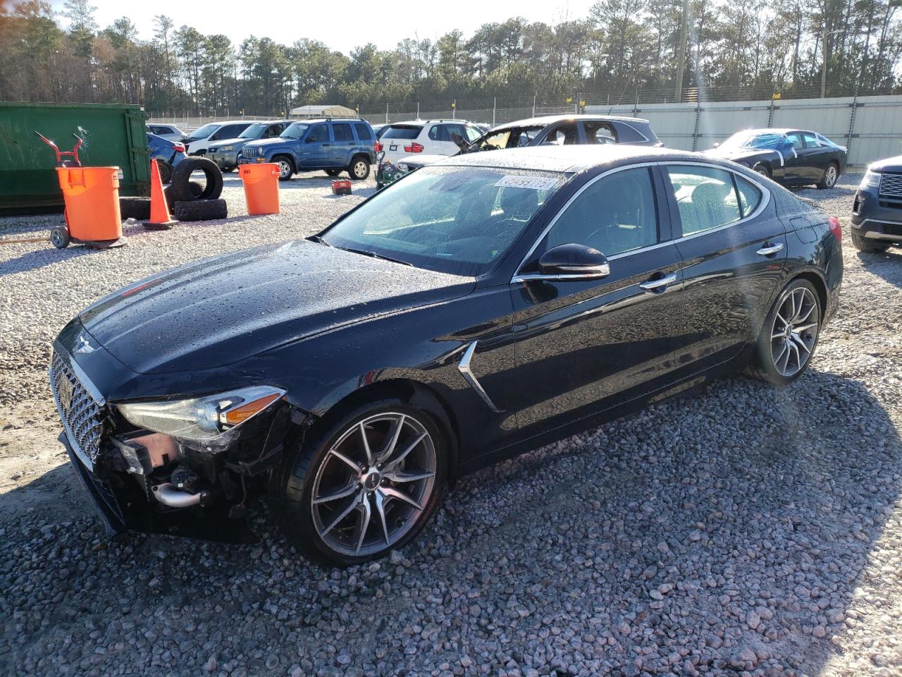 2019 Genesis G70 VIN KMTG44LA4KU016925