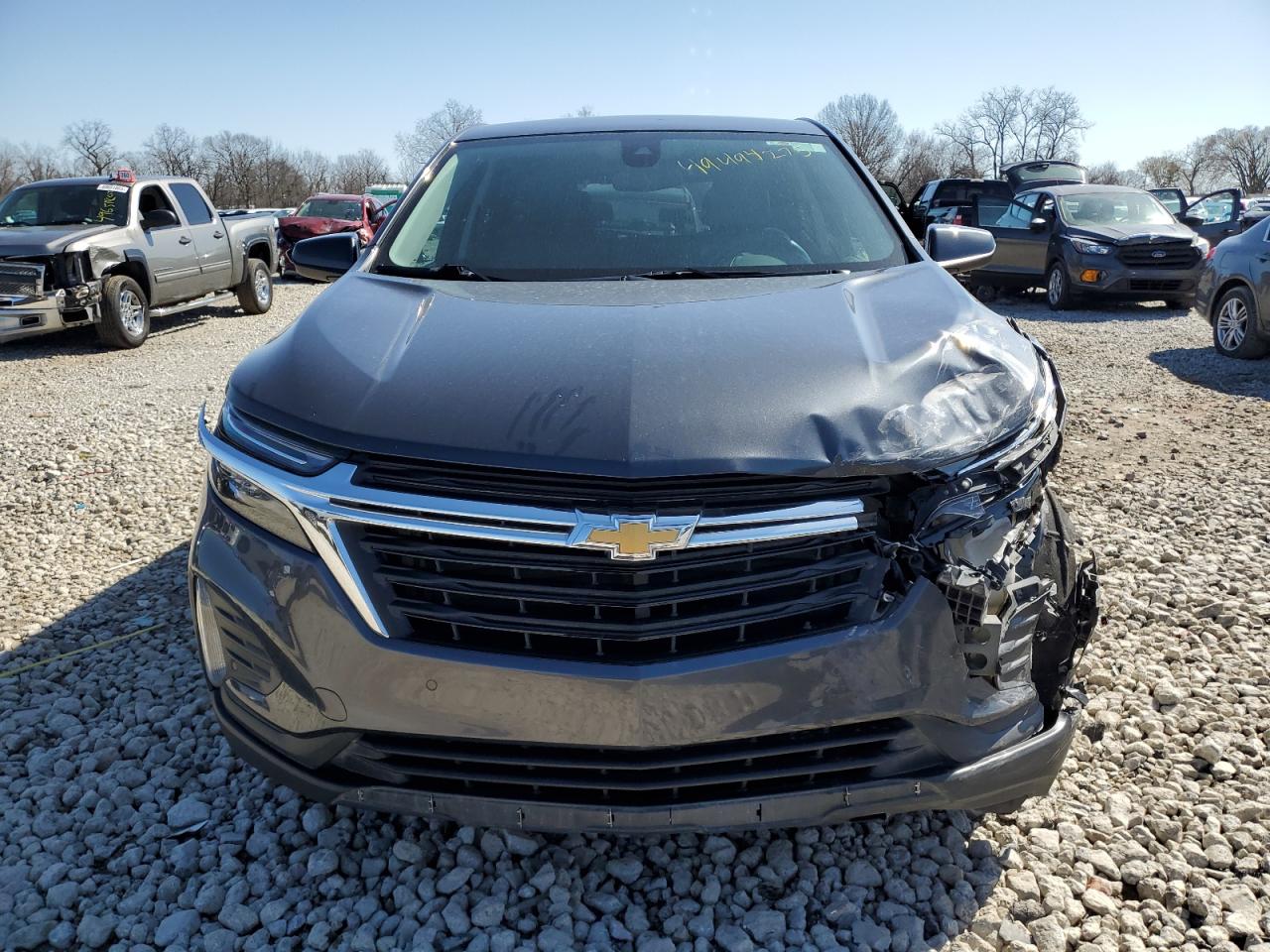 2022 Chevrolet Equinox VIN 3GNAXKEV9NS104848 Copart auction photo, front end damage thumbnail 5