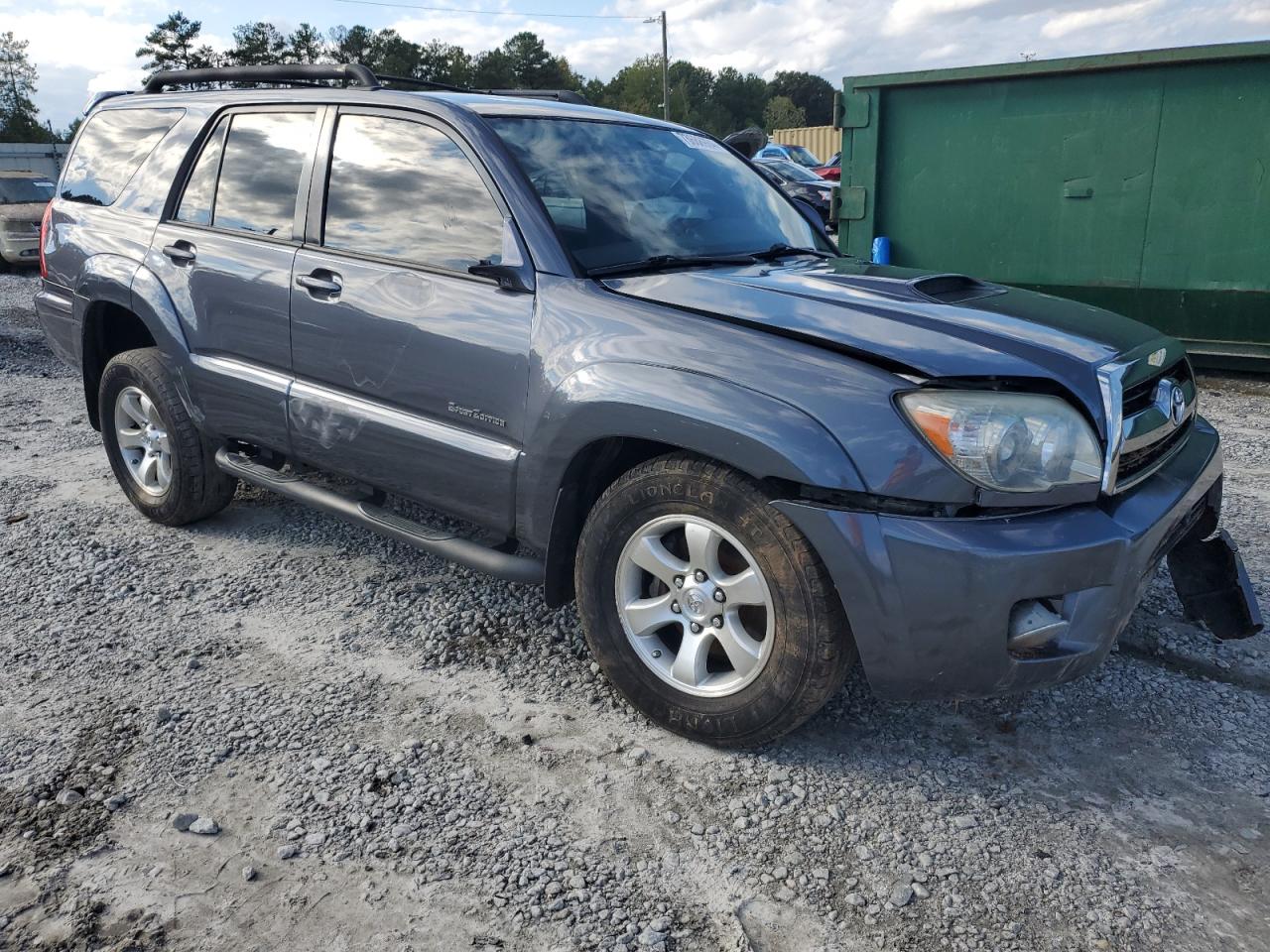 2006 Toyota 4Runner VIN JTEZT14R760025432 Copart auction photo, undercarriage / side damage thumbnail 4