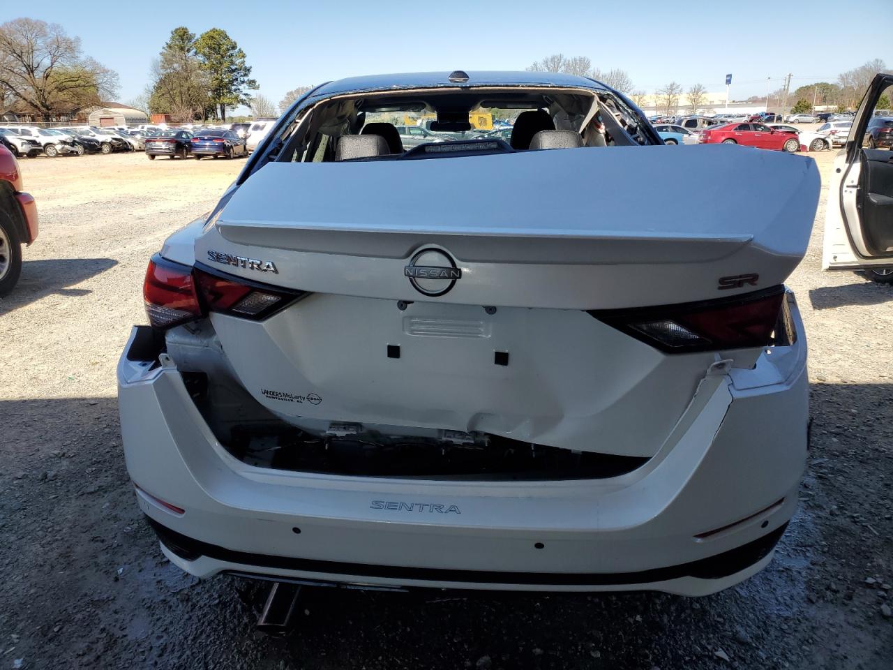 2024 Nissan Sentra VIN 3N1AB8DV7RY309540 Copart auction photo, rear end / side damage thumbnail 6