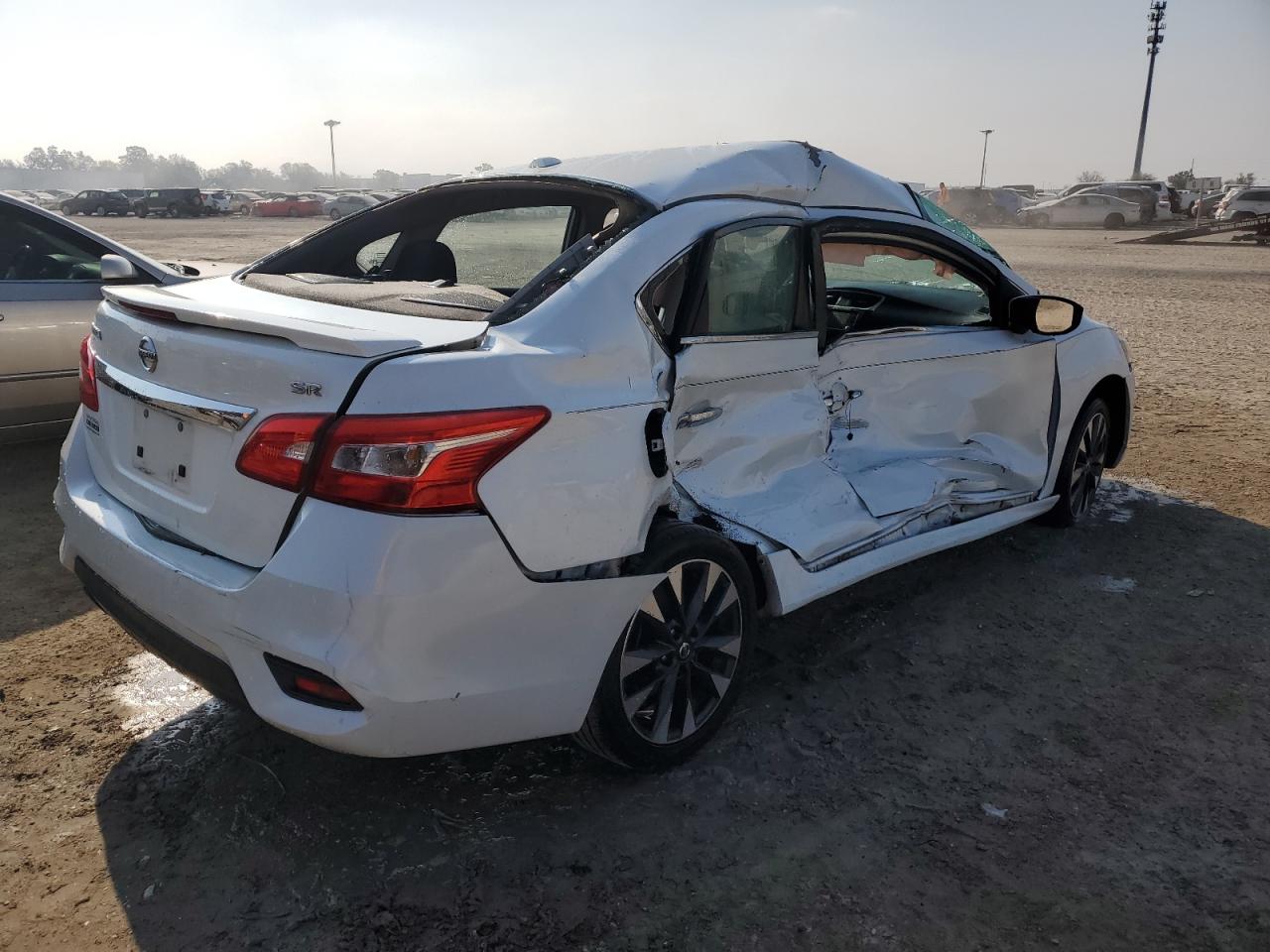 2017 Nissan Sentra VIN 3N1AB7AP0HY244416 Copart auction photo, all over damage thumbnail 3