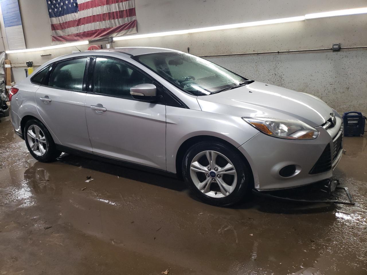 2014 Ford Focus VIN 1FADP3F28EL427901 Copart auction photo, front end damage thumbnail 4