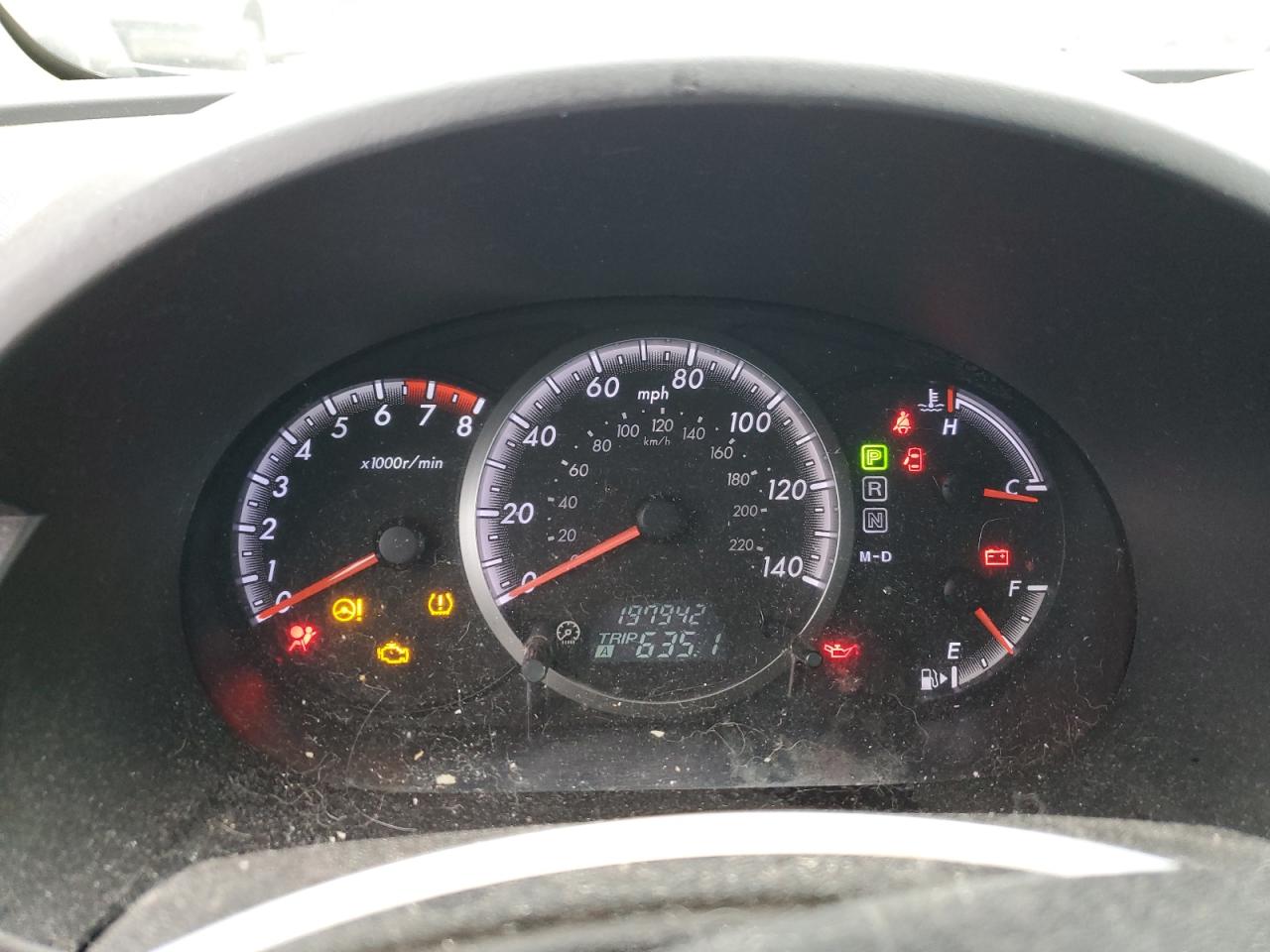 2008 Mazda 5 VIN JM1CR293380320730 Copart auction photo, front end / all over damage thumbnail 9