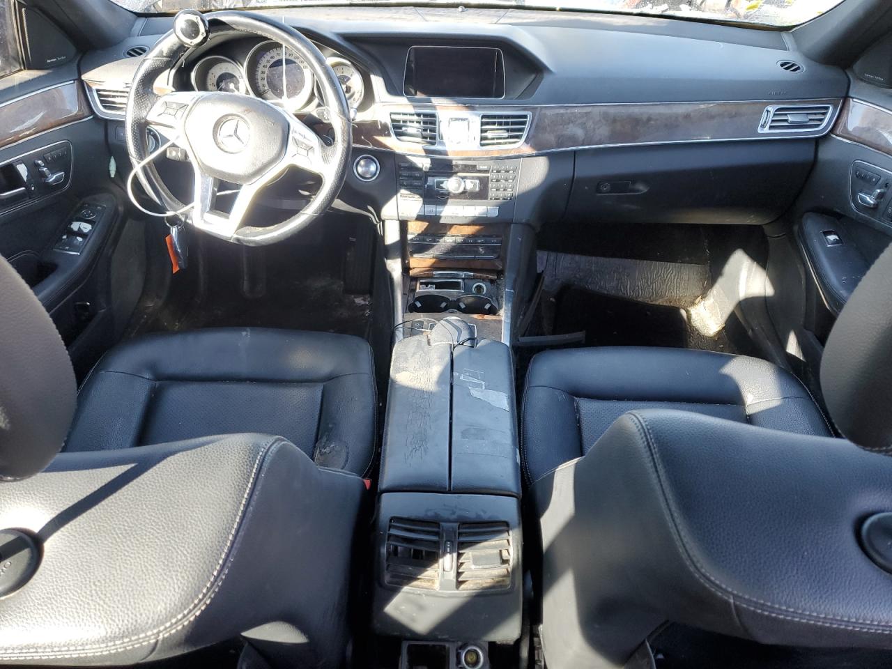 2014 Mercedes-Benz E-klasse VIN WDDHF5KBXEA815133 Copart auction photo, front end damage thumbnail 8