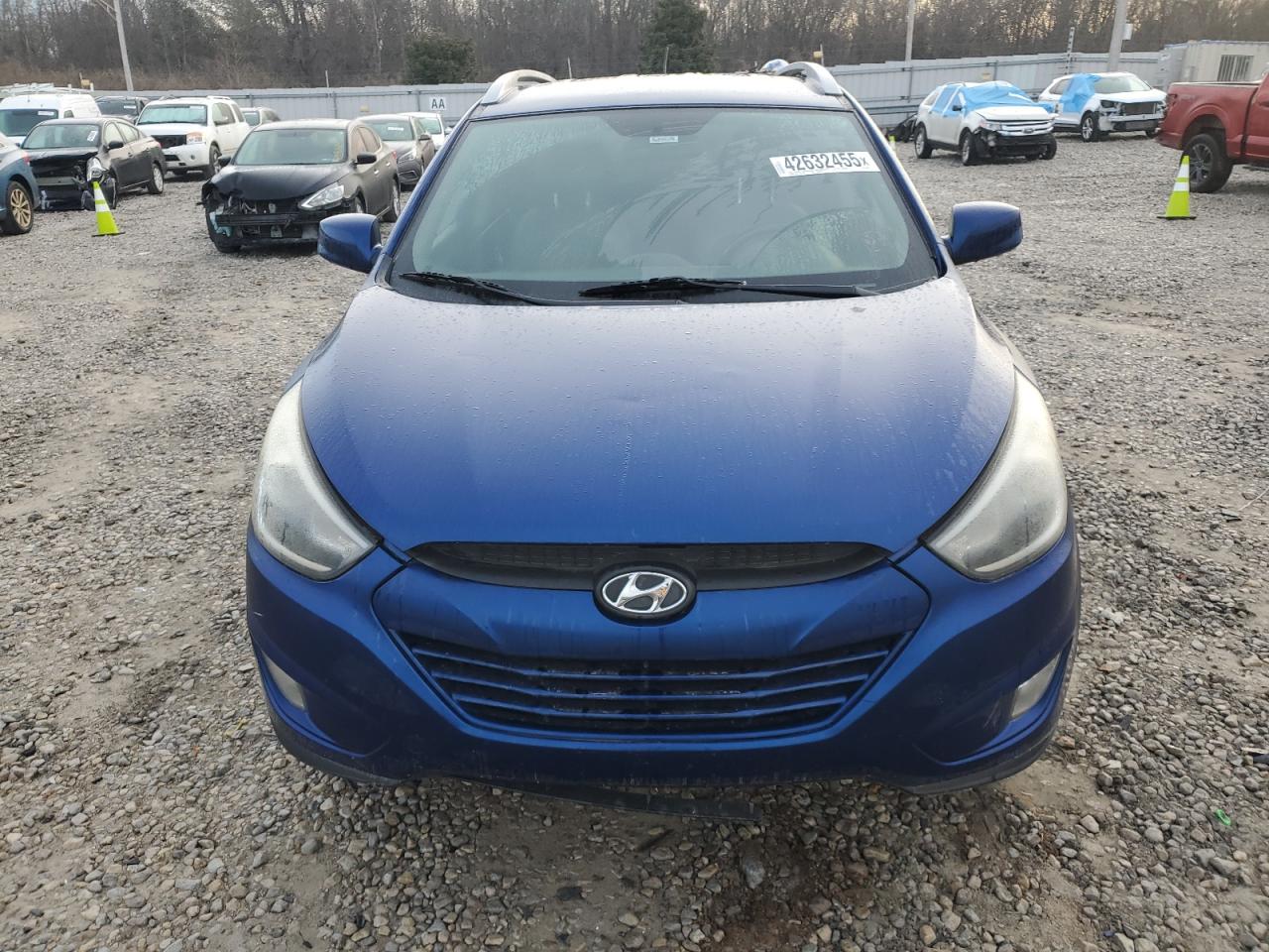 2015 Hyundai Tucson VIN KM8JU3AG4FU952048 Copart auction photo, rear end damage thumbnail 5