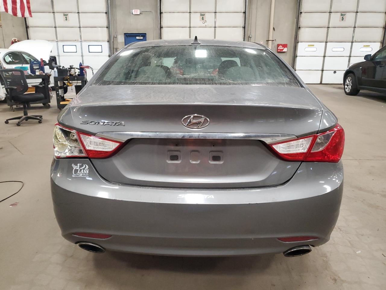 2013 Hyundai Sonata VIN 5NPEC4AC7DH673308 Copart auction photo, all over damage thumbnail 6