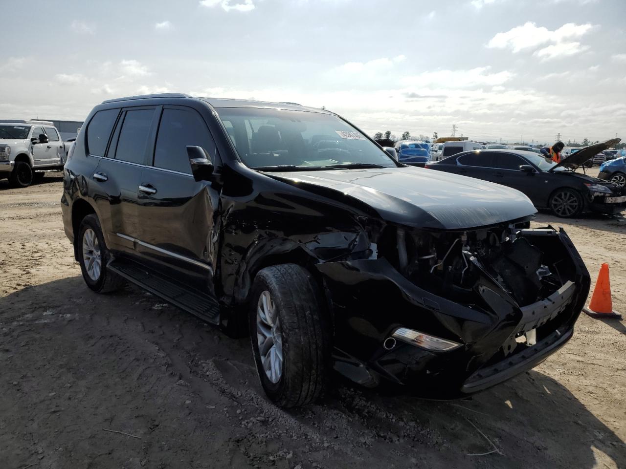 2015 Lexus GX VIN JTJBM7FX7F5099807 Copart auction photo, front end damage thumbnail 4