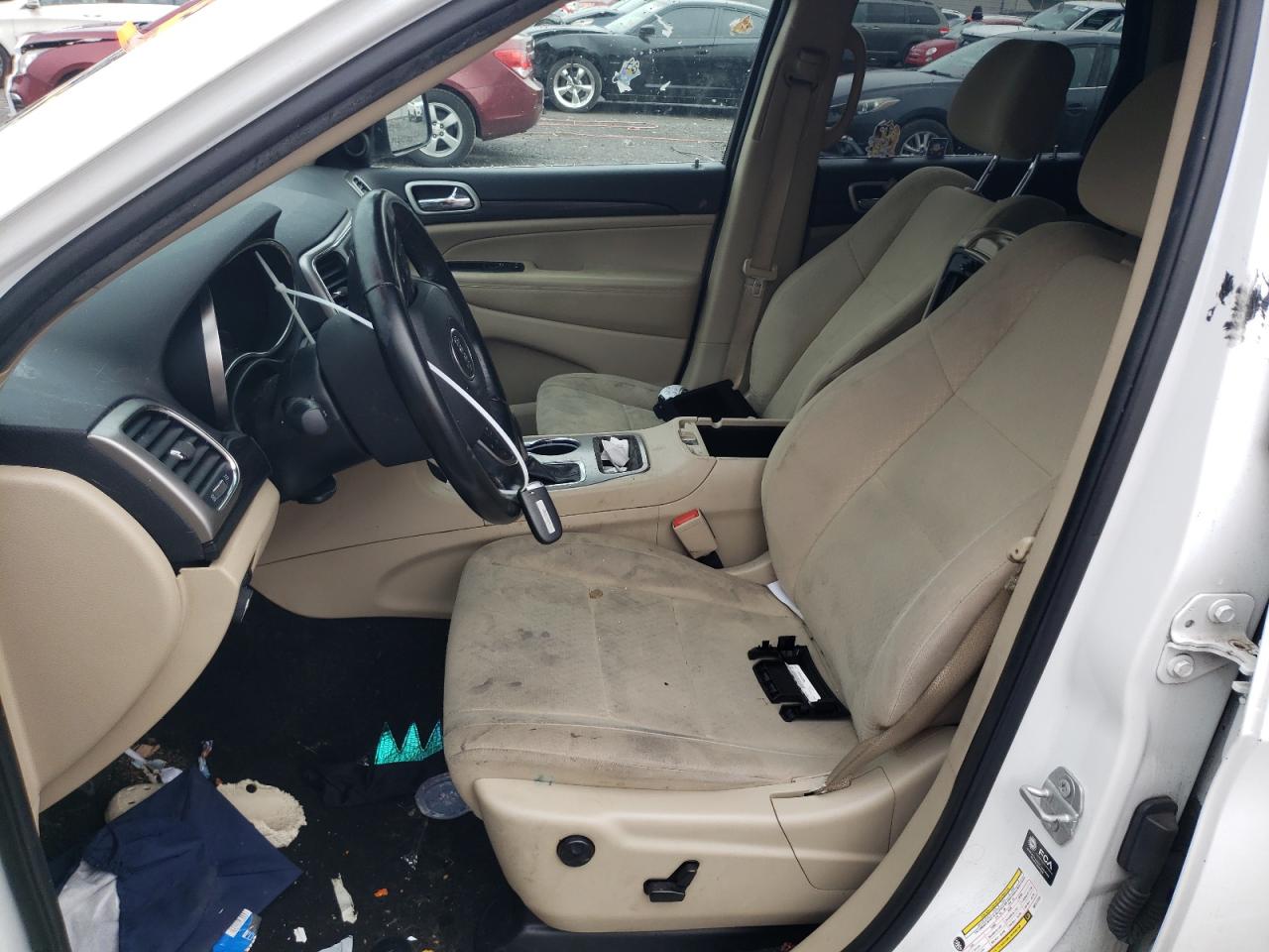2021 Jeep Grand Cherokee VIN 1C4RJEAG4MC717731 Copart auction photo, biohazard/chemical / front end damage thumbnail 7