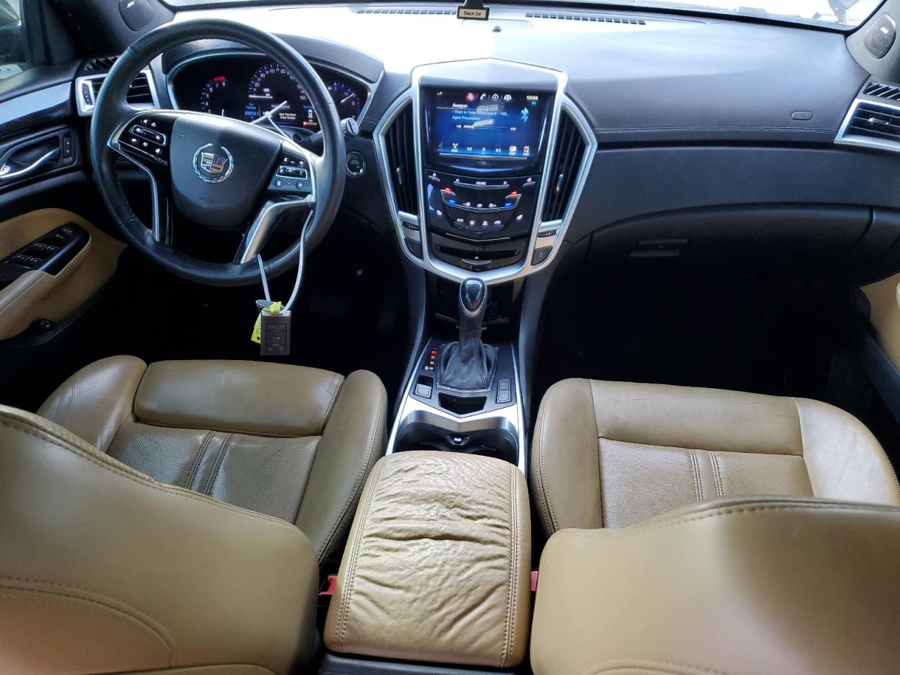 2014 Cadillac SRX VIN 3GYFNBE32ES565290 Copart auction photo, front end / side damage thumbnail 8