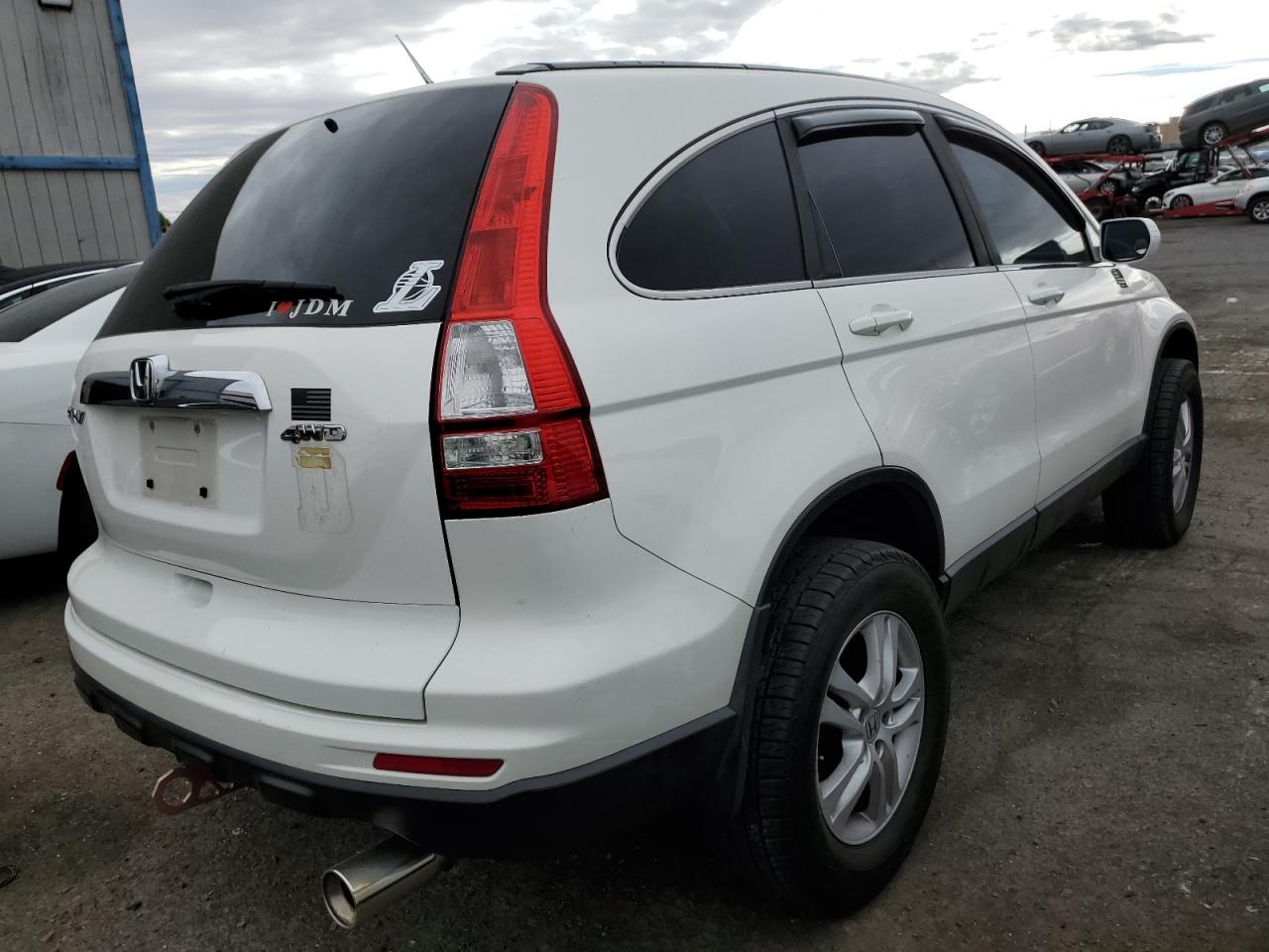 2011 Honda CR-V VIN 5J6RE4H77BL083357 Copart auction photo, front end damage thumbnail 3