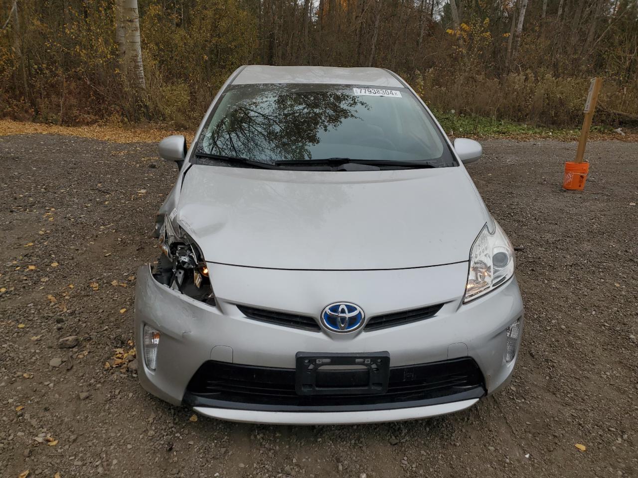 2012 Toyota Prius VIN JTDKN3DU7C5490548 Copart auction photo, front end damage thumbnail 5