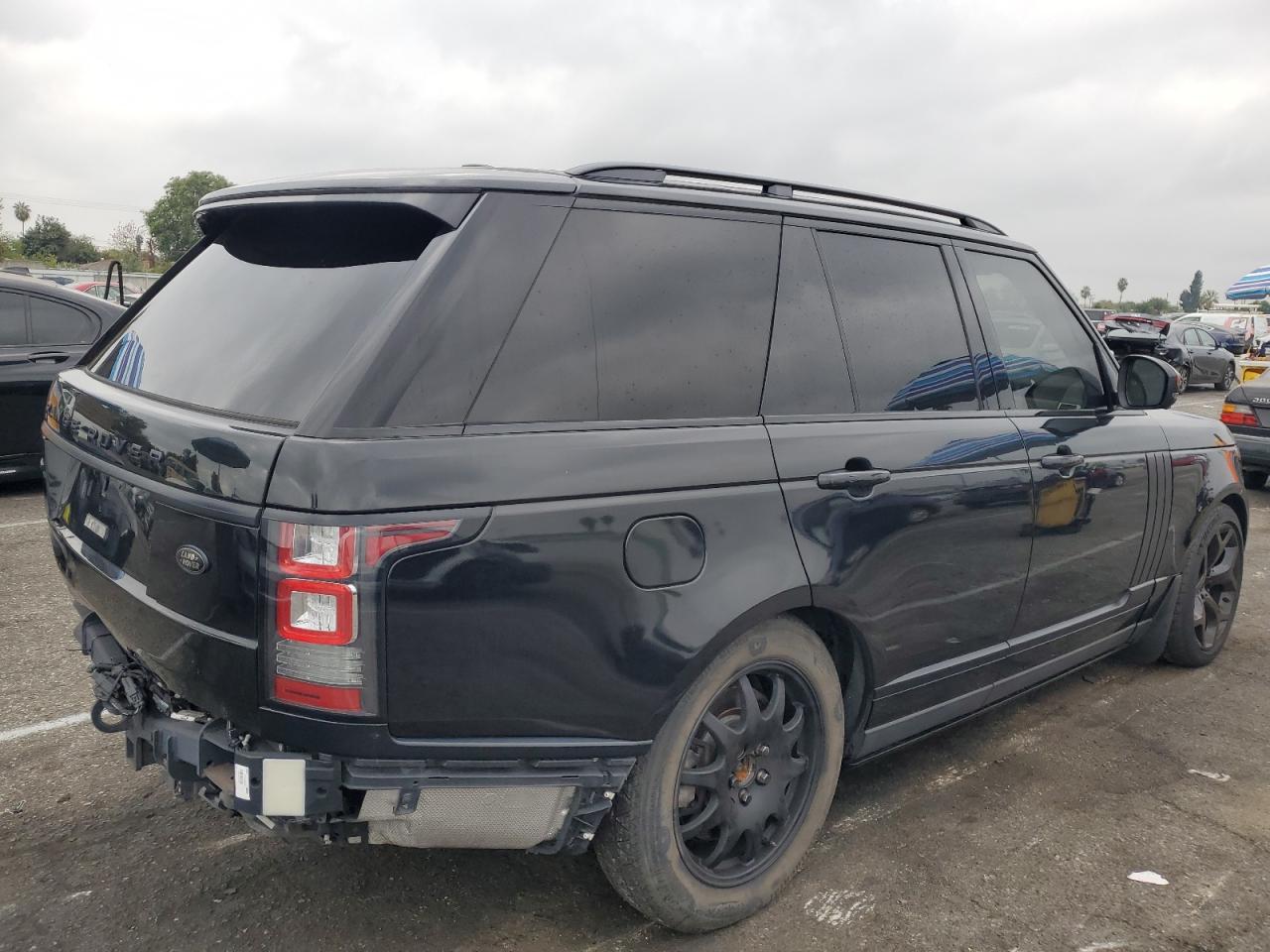 2013 Land Rover Range Rover VIN SALGS2EFXDA117823 Copart auction photo, rear end damage thumbnail 3