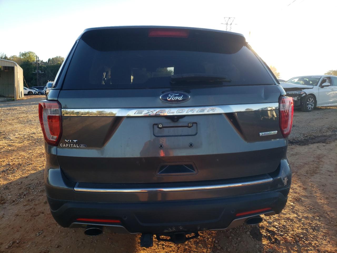 2018 Ford Explorer VIN 1FM5K7DH7JGC80108 Copart auction photo, rollover damage thumbnail 6