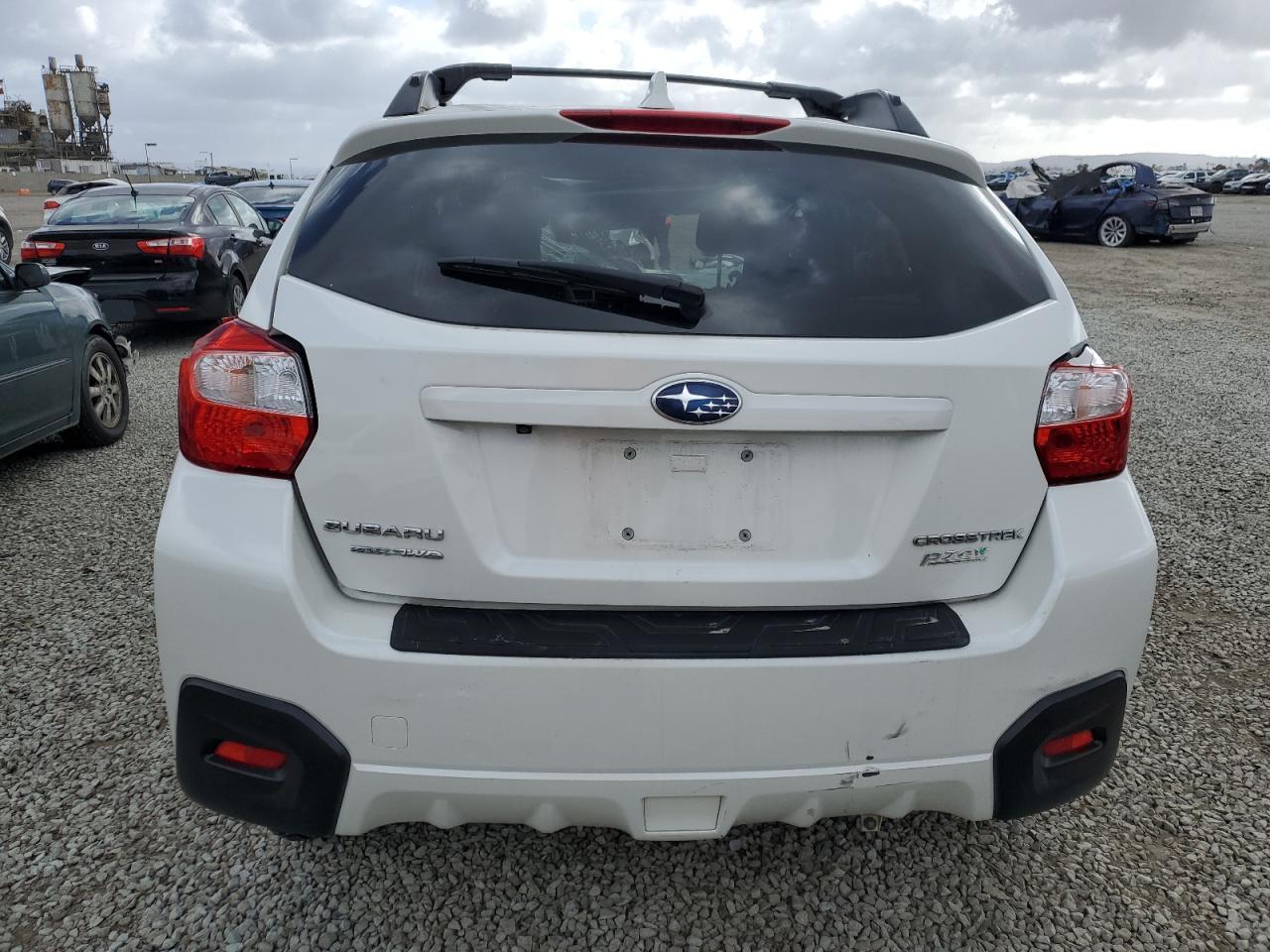 2017 Subaru XV VIN JF2GPANC5HH236872 Copart auction photo, rollover damage thumbnail 6
