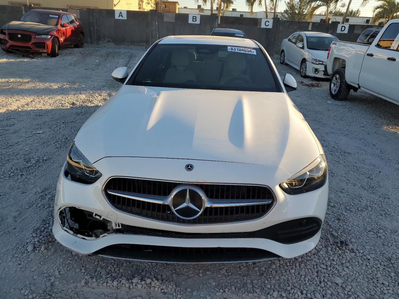 2024 Mercedes-Benz C-klasse VIN W1KAF4GB3RR170823 Copart auction photo, undercarriage / all over damage thumbnail 5