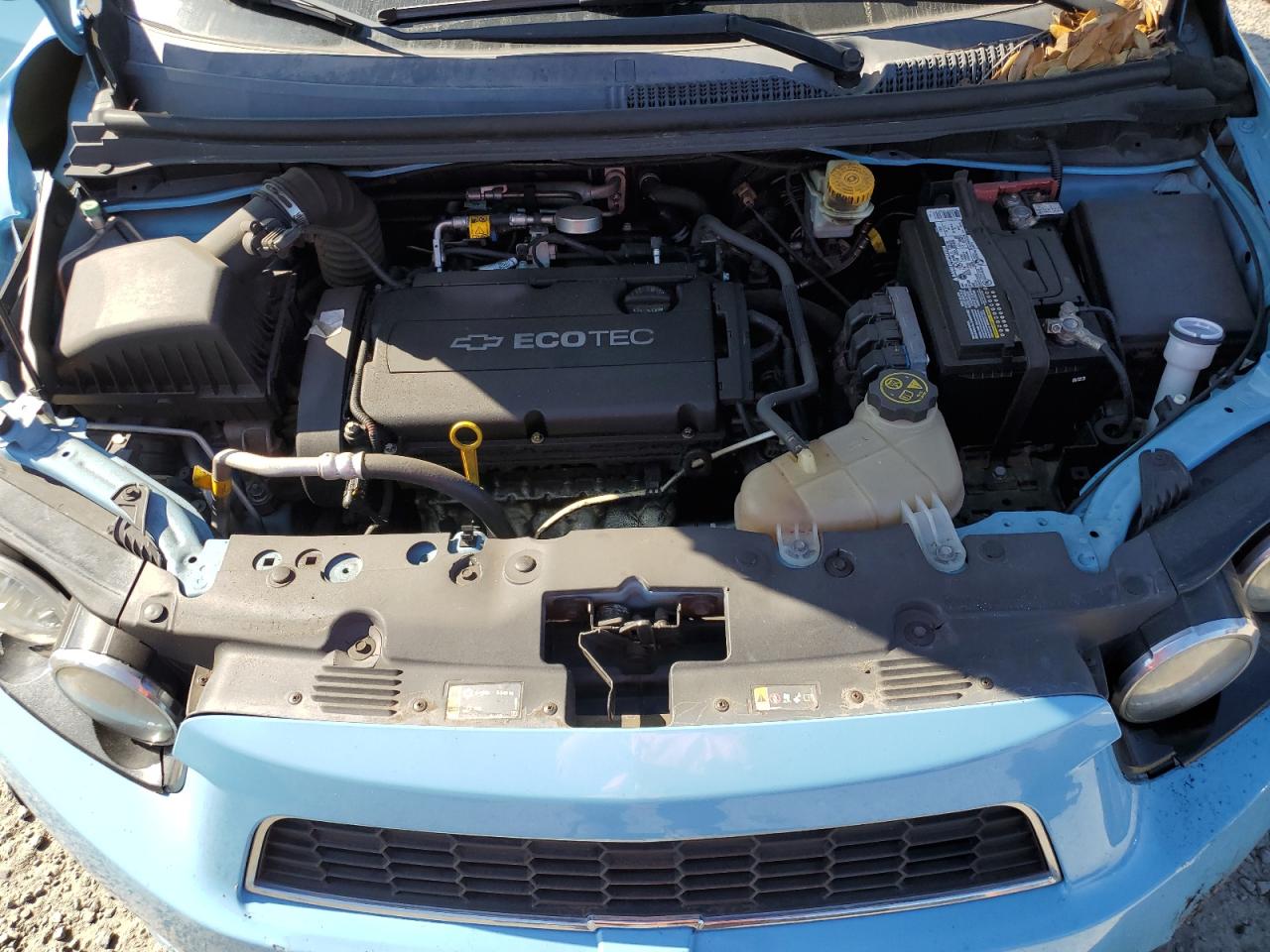 2014 Chevrolet Sonic VIN 1G1JC6SH9E4162204 Copart auction photo, front end damage thumbnail 11