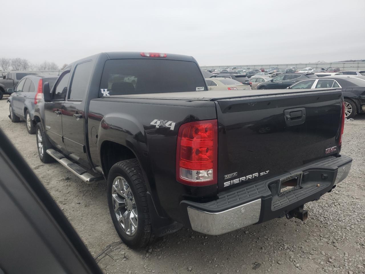 2010 GMC Sierra VIN 3GTXKWE20AG131027 Copart auction photo, all over damage thumbnail 2