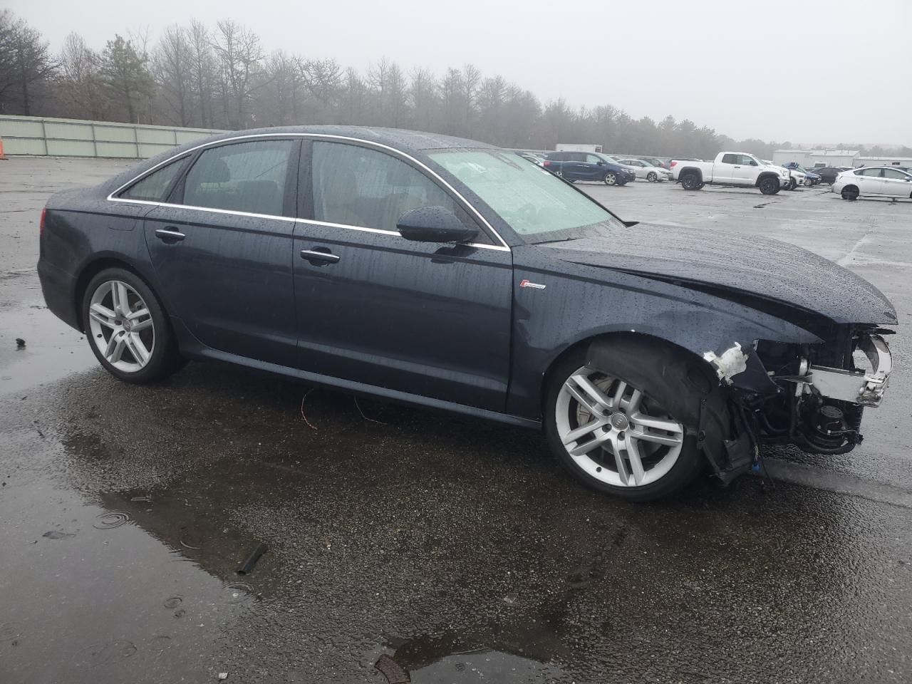 2015 Audi A6 VIN WAUHGAFC2FN029952 Copart auction photo, front end / minor dent/scratches damage thumbnail 4