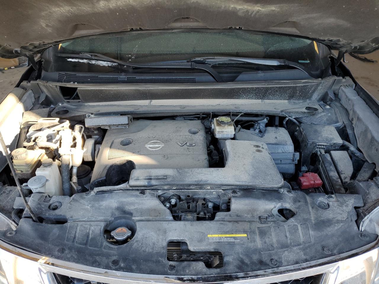 2016 Nissan Pathfinder VIN 5N1AR2MM5GC653334 Copart auction photo, rear end damage thumbnail 12