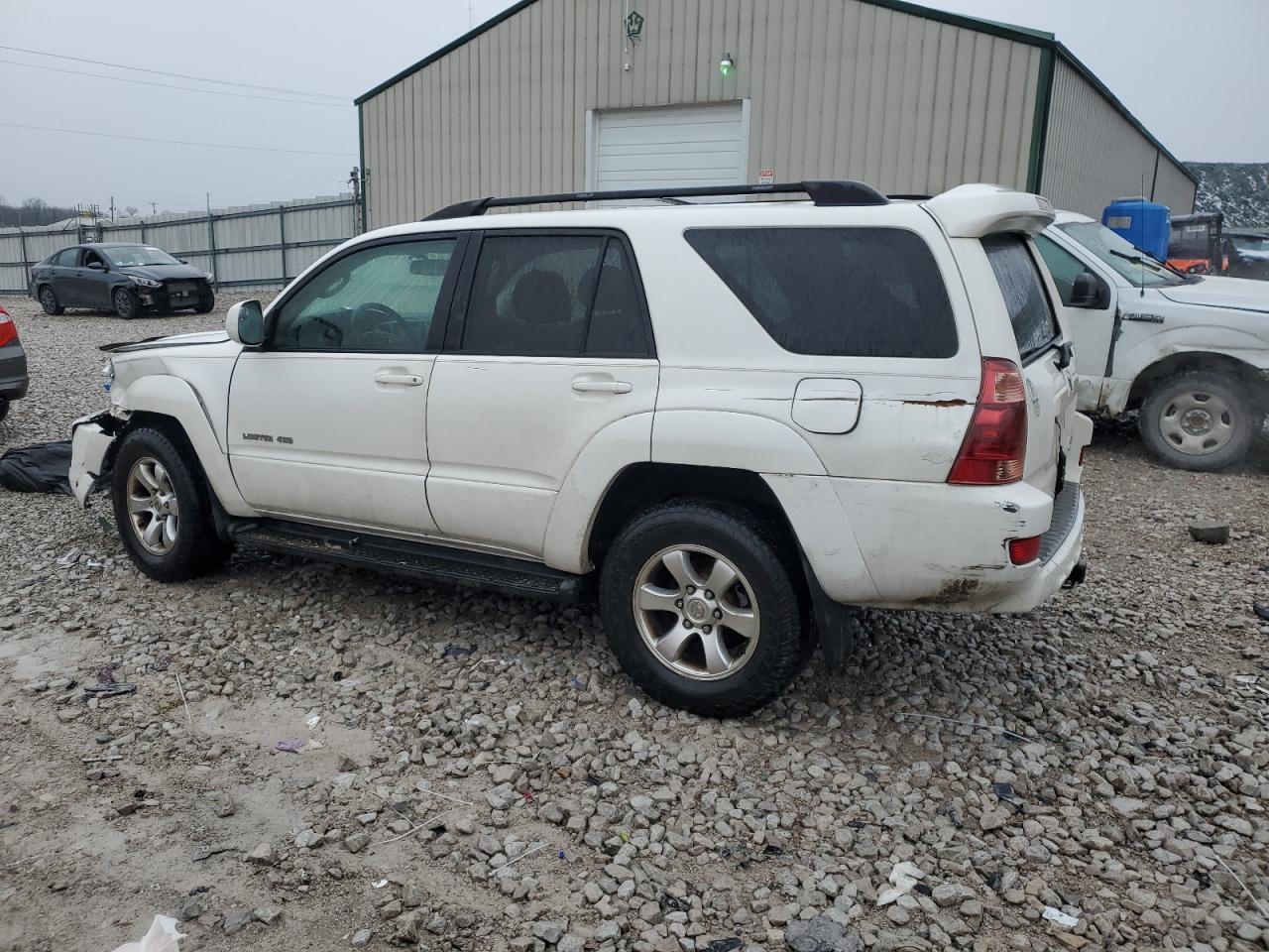 2005 Toyota 4Runner VIN JTEBU17R058038534 Copart auction photo, front end / rear end damage thumbnail 2