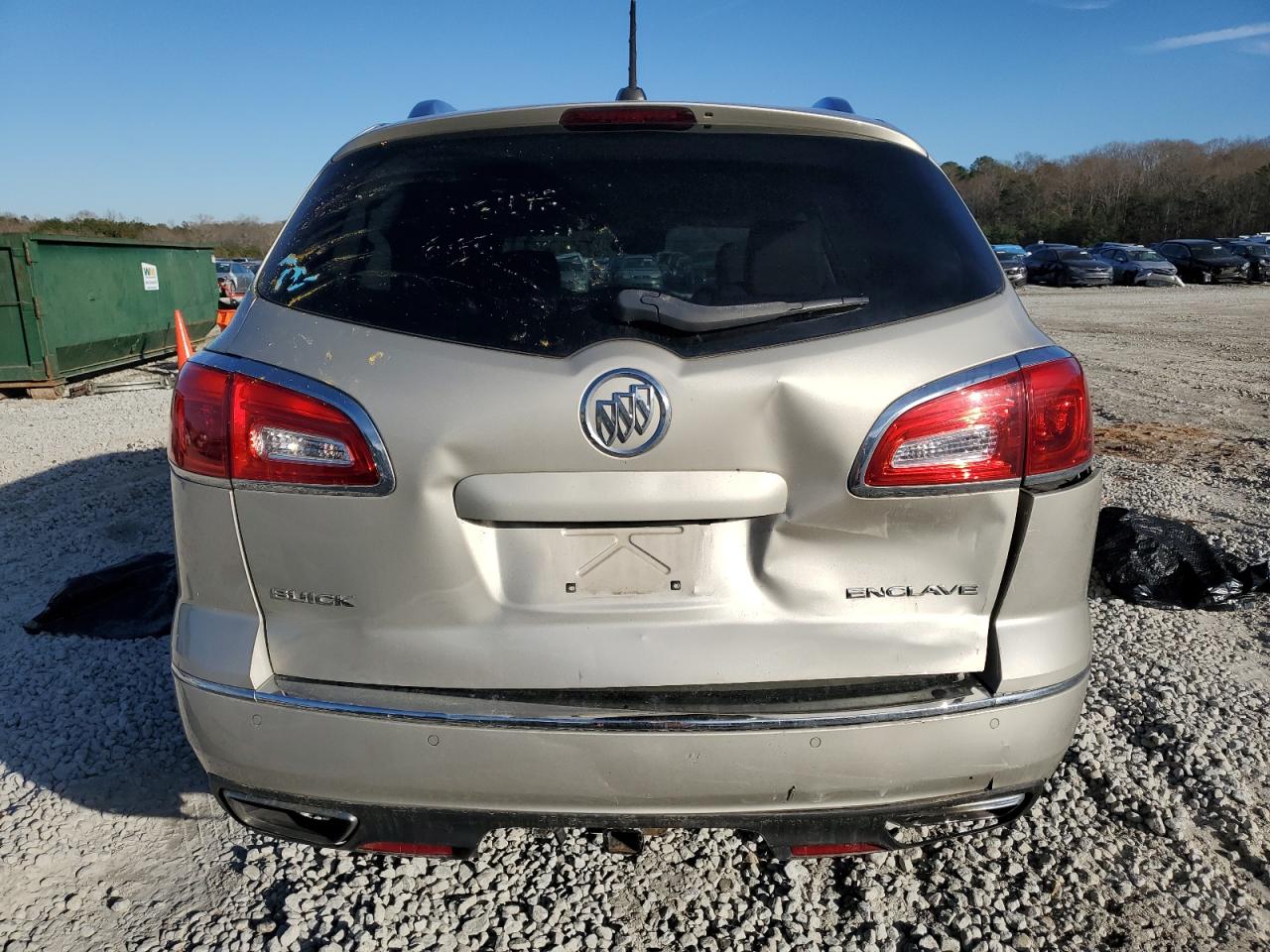 2017 Buick Enclave VIN 5GAKRBKD4HJ229380 Copart auction photo, front end damage thumbnail 6