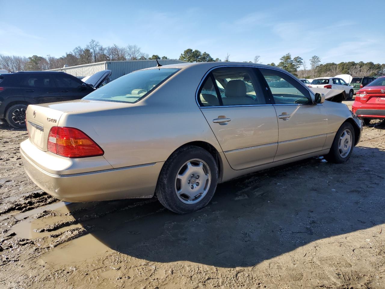 2002 Lexus LS VIN JTHBN30F920067830 Copart auction photo, front end / minor dent/scratches damage thumbnail 3