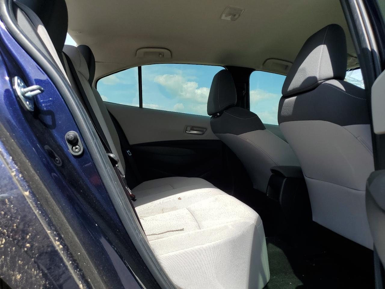 2021 Toyota Corolla VIN JTDEPMAEXMJ149003 Copart auction photo, top/roof / rear end damage thumbnail 10