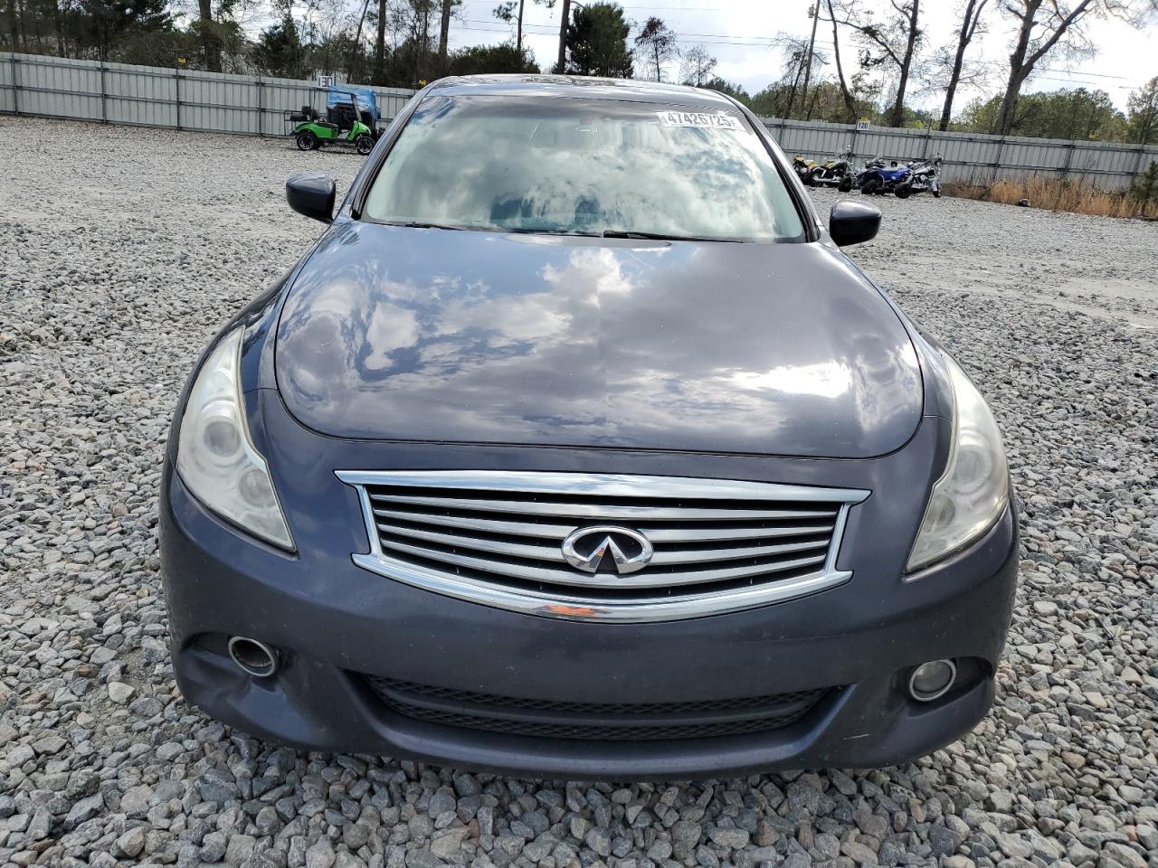 2010 Infiniti G VIN JN1CV6AP7AM405833 Copart auction photo, side damage thumbnail 5