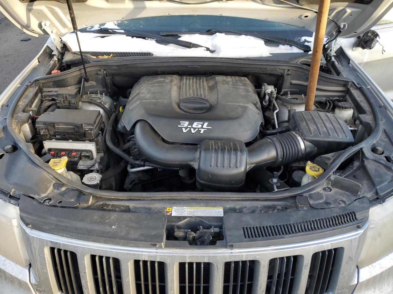 2012 Jeep Grand Cherokee VIN 1C4RJEAG7CC119907 Copart auction photo, front end damage thumbnail 12