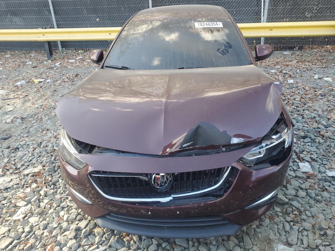 2018 Buick Regal VIN W04GL6SX4J1046438 Copart auction photo, front end / rear end damage thumbnail 5