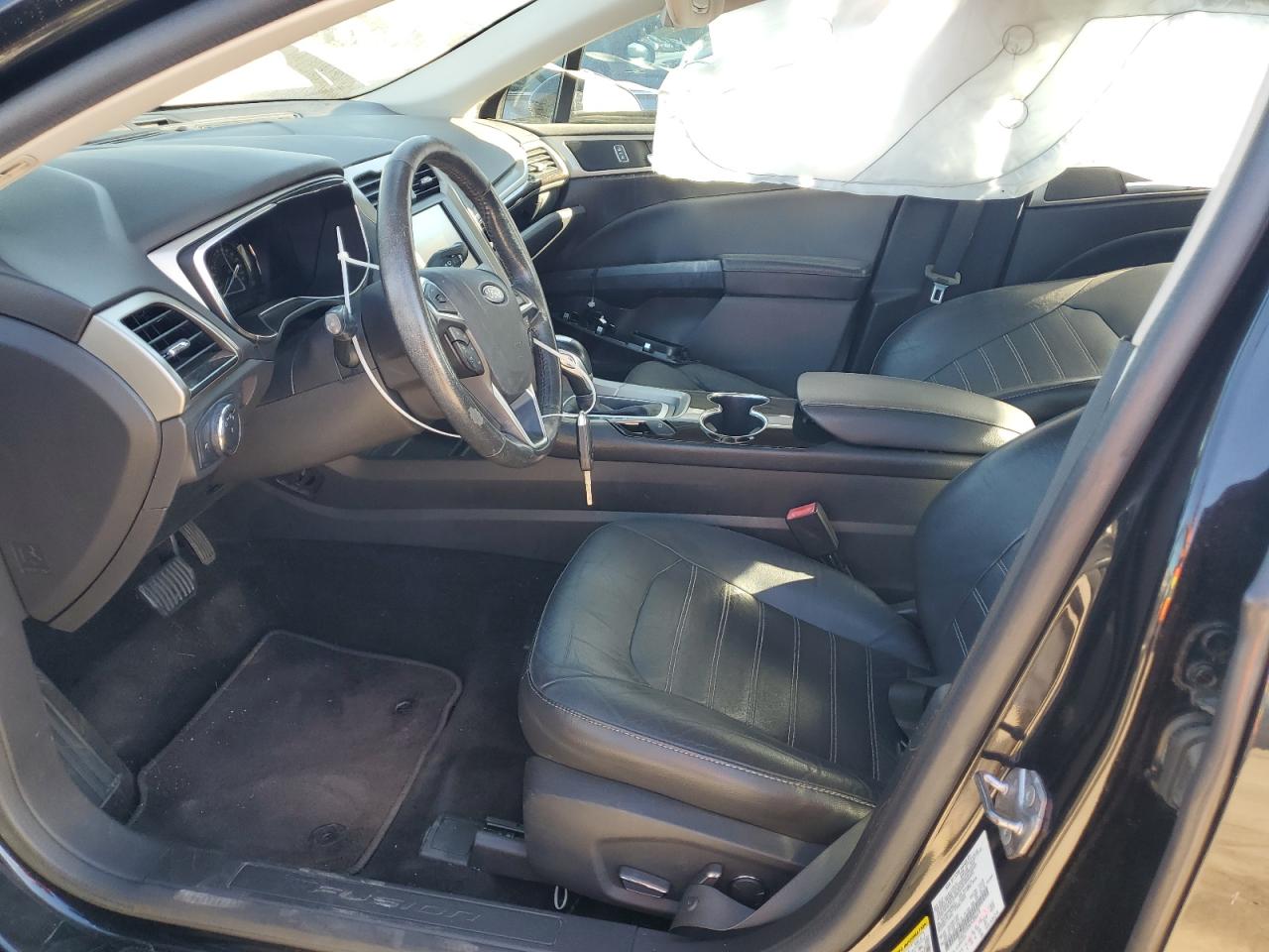 2014 Ford Fusion VIN 3FA6P0HD8ER386614 Copart auction photo, side damage thumbnail 7