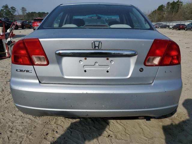 2001 Honda Civic VIN 2HGES16531H599760 Copart auction photo, front end / minor dent/scratches damage thumbnail 6